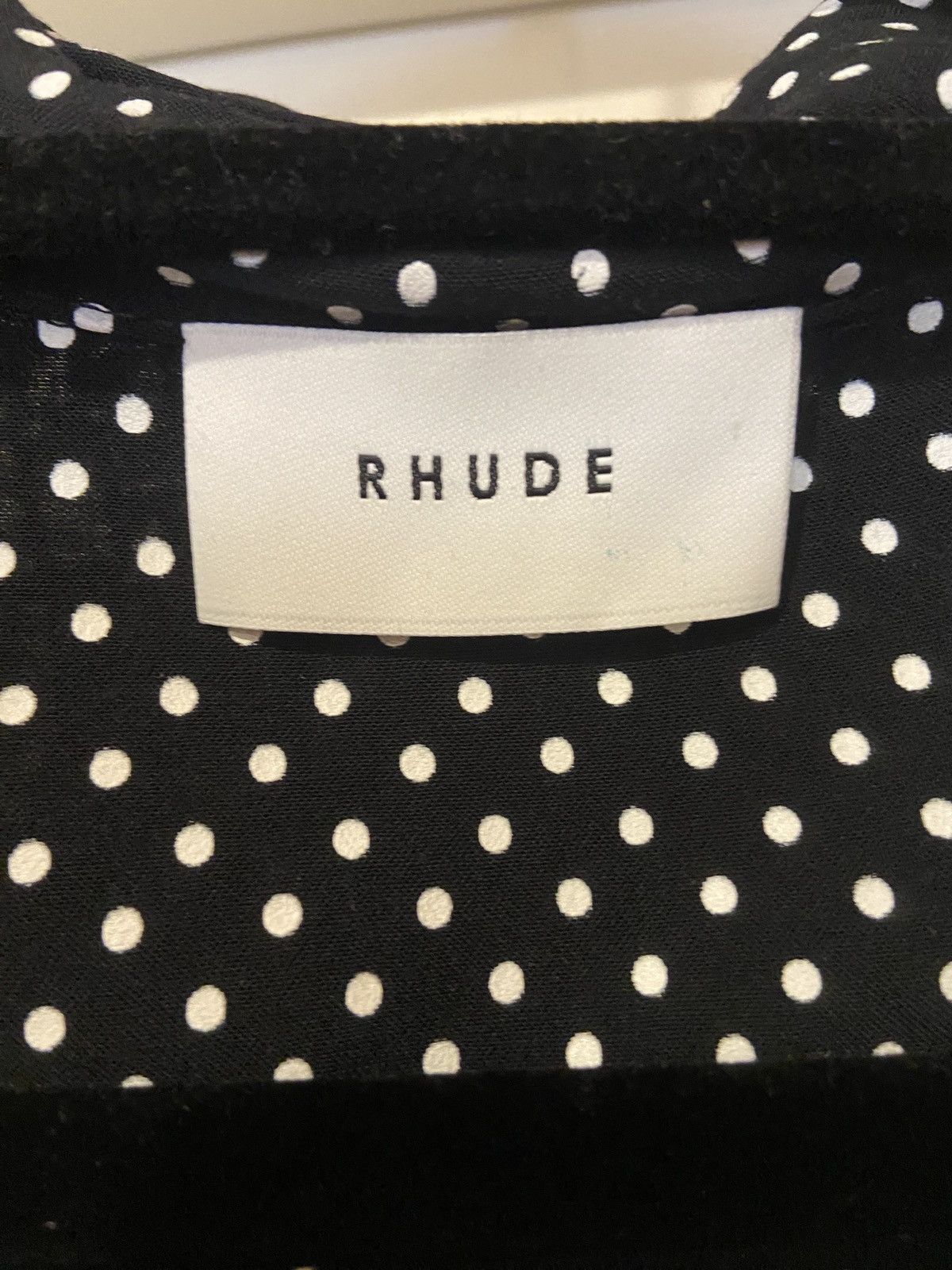 Rhude Polka Dot Pajama Shirt Size US S / EU 44-46 / 1 - 2 Thumbnail
