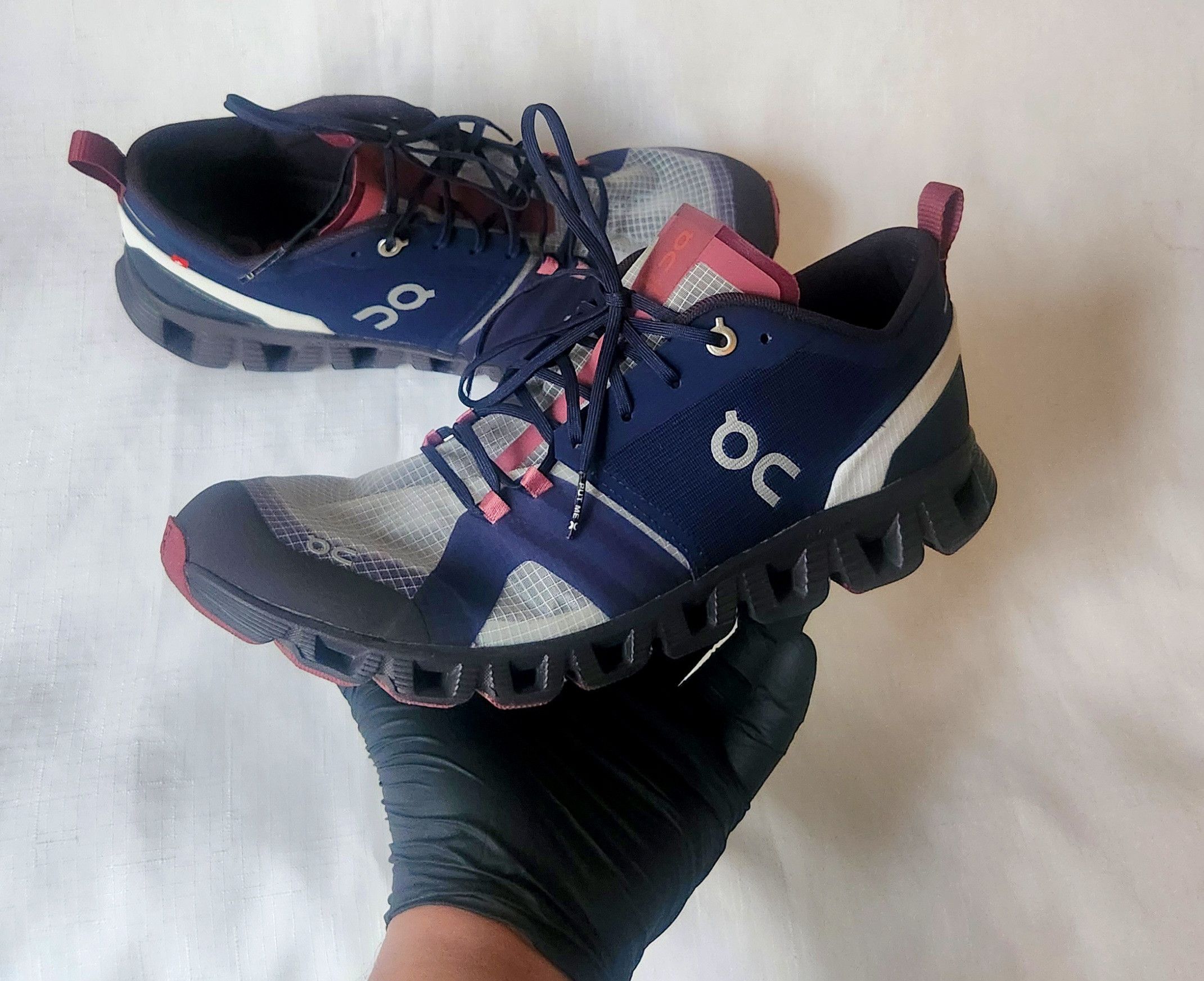 On On Cloud X Shift Swiss Sneakers Women's SZ 9.5 Navy Size US 9.5 / IT 39.5 - 15 Thumbnail