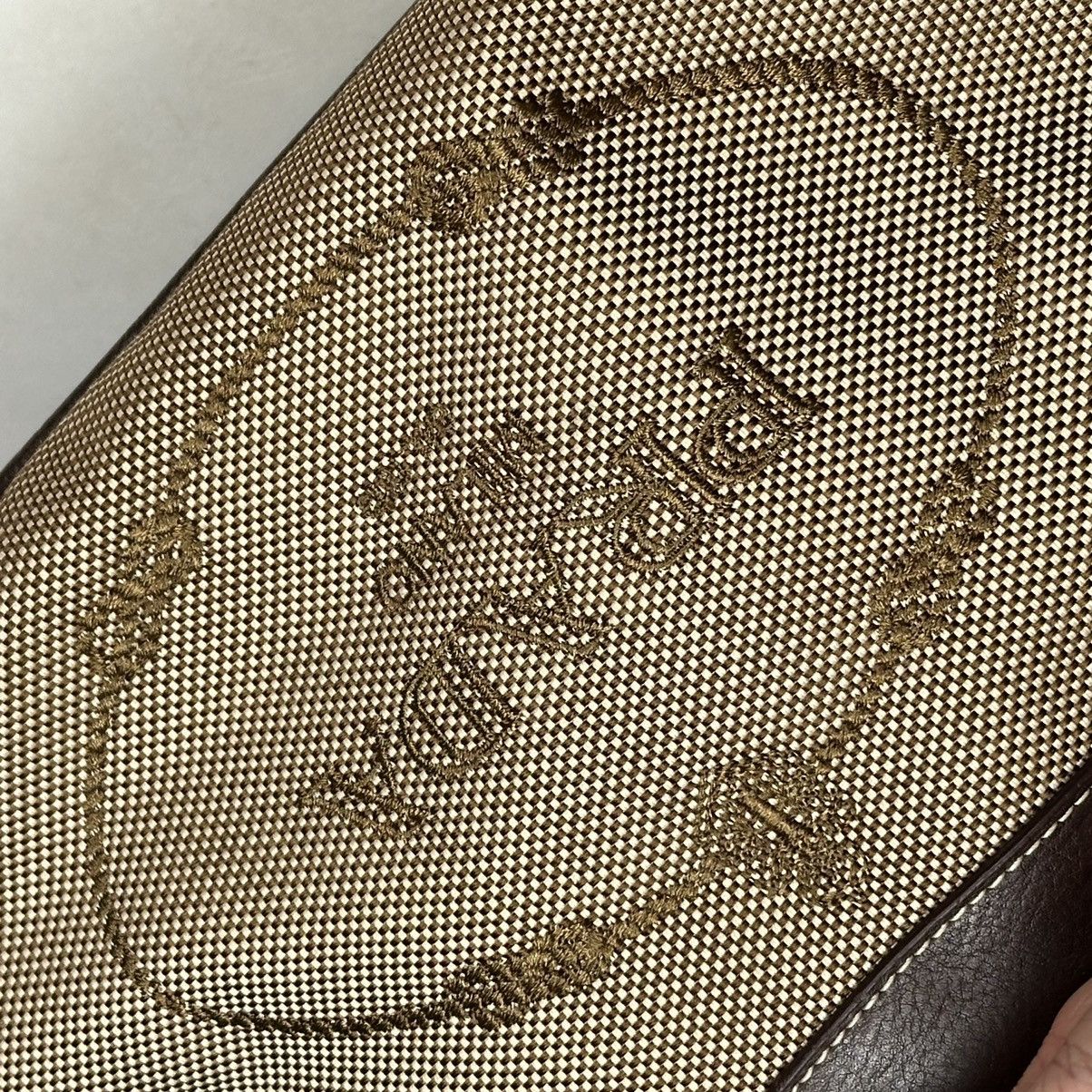 Prada × Vintage Vintage Prada Jacquard Big Logo Bag Size ONE SIZE - 16 Thumbnail