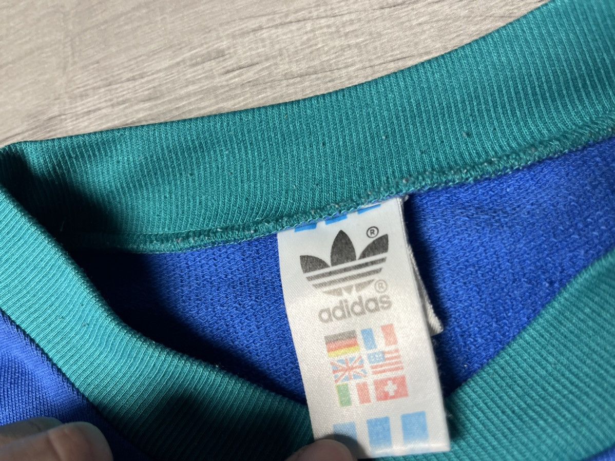 Adidas Vintage adidas retro sweatshirt logo sleeveless size Medium Size US M / EU 48-50 / 2 - 4 Thumbnail