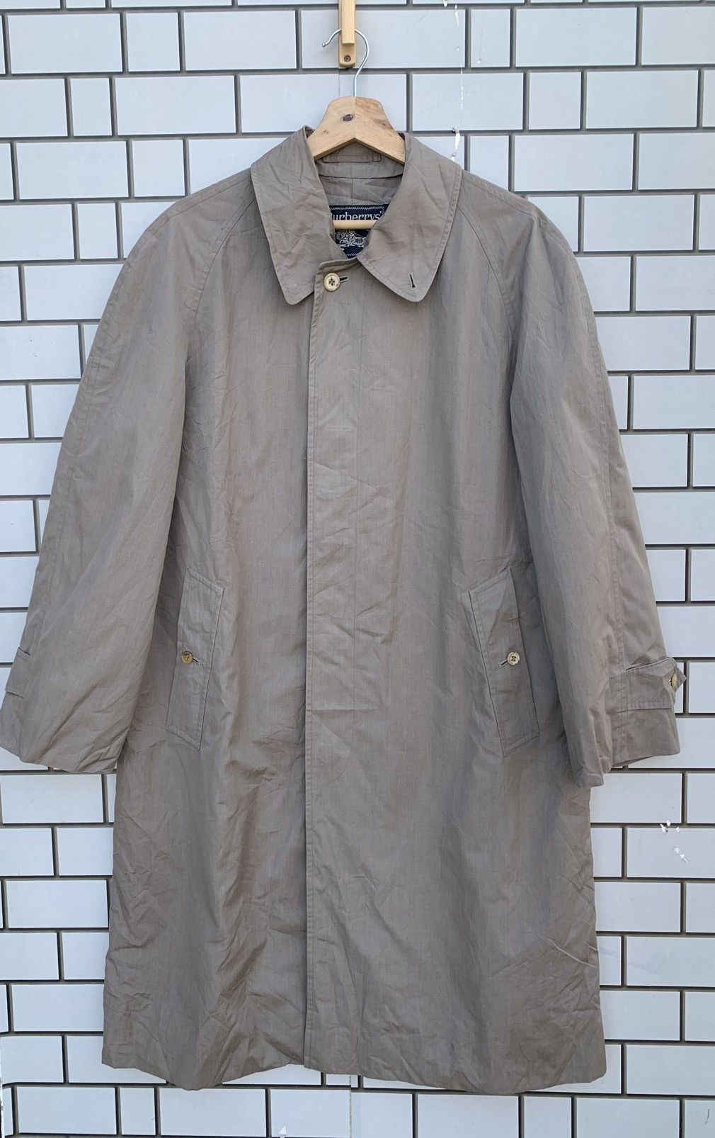 Burberry Vintage Burberrys Trench Coat Jacket Size US M / EU 48-50 / 2 - 1 Thumbnail