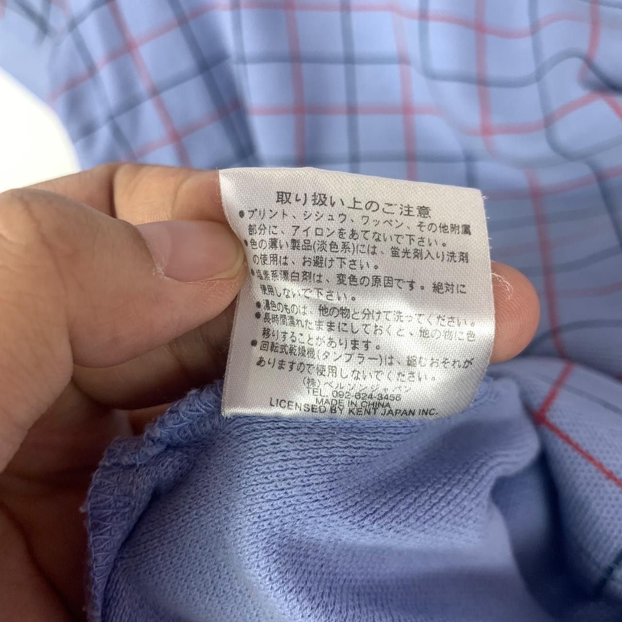 Vintage Vintage VAN JAC JAPAN Plaids Check Tartan Polo Tee Size US M / EU 48-50 / 2 - 7 Thumbnail