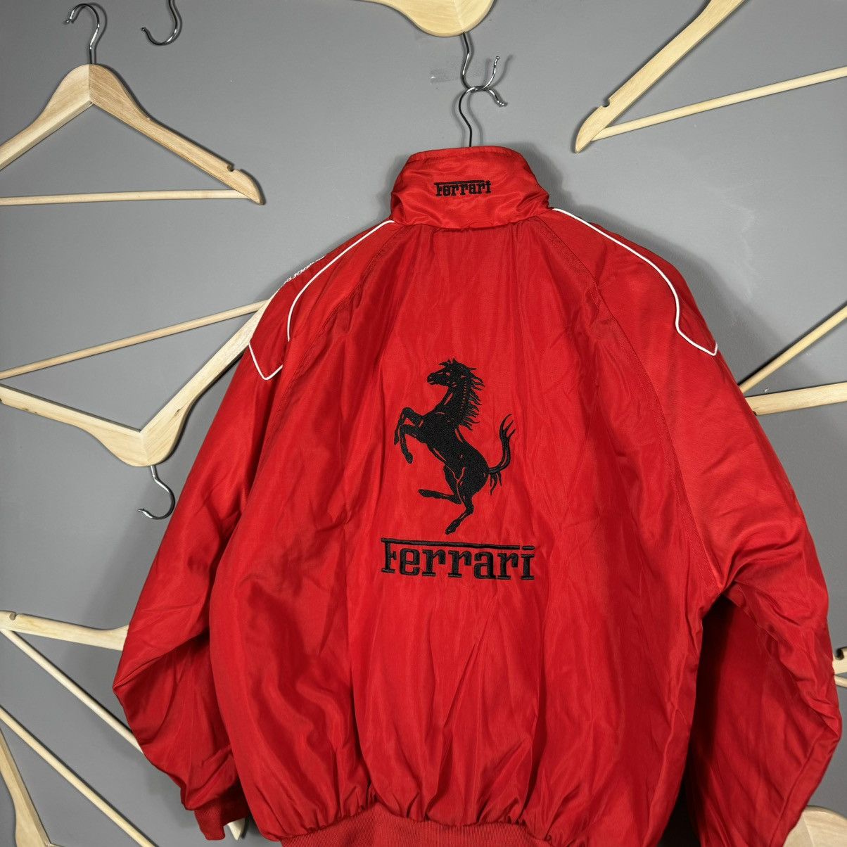 Ferrari Vintage Scuderia Ferrari Racing Jacket Size US XL / EU 56 / 4 - 8 Thumbnail