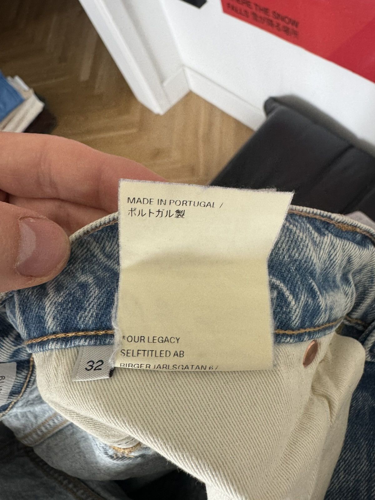 Our Legacy Our Legacy 70s Cut Bleach Denim Pant Jeans Designer OL Rare Size US 32 / EU 48 - 7 Thumbnail