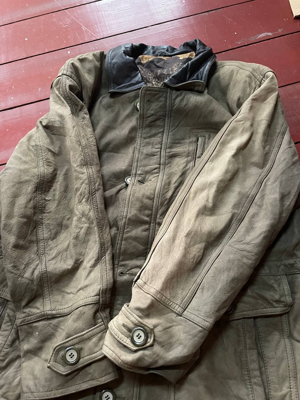 Other Vintage Leather Jacket Size US M / EU 48-50 / 2 - 6 Thumbnail