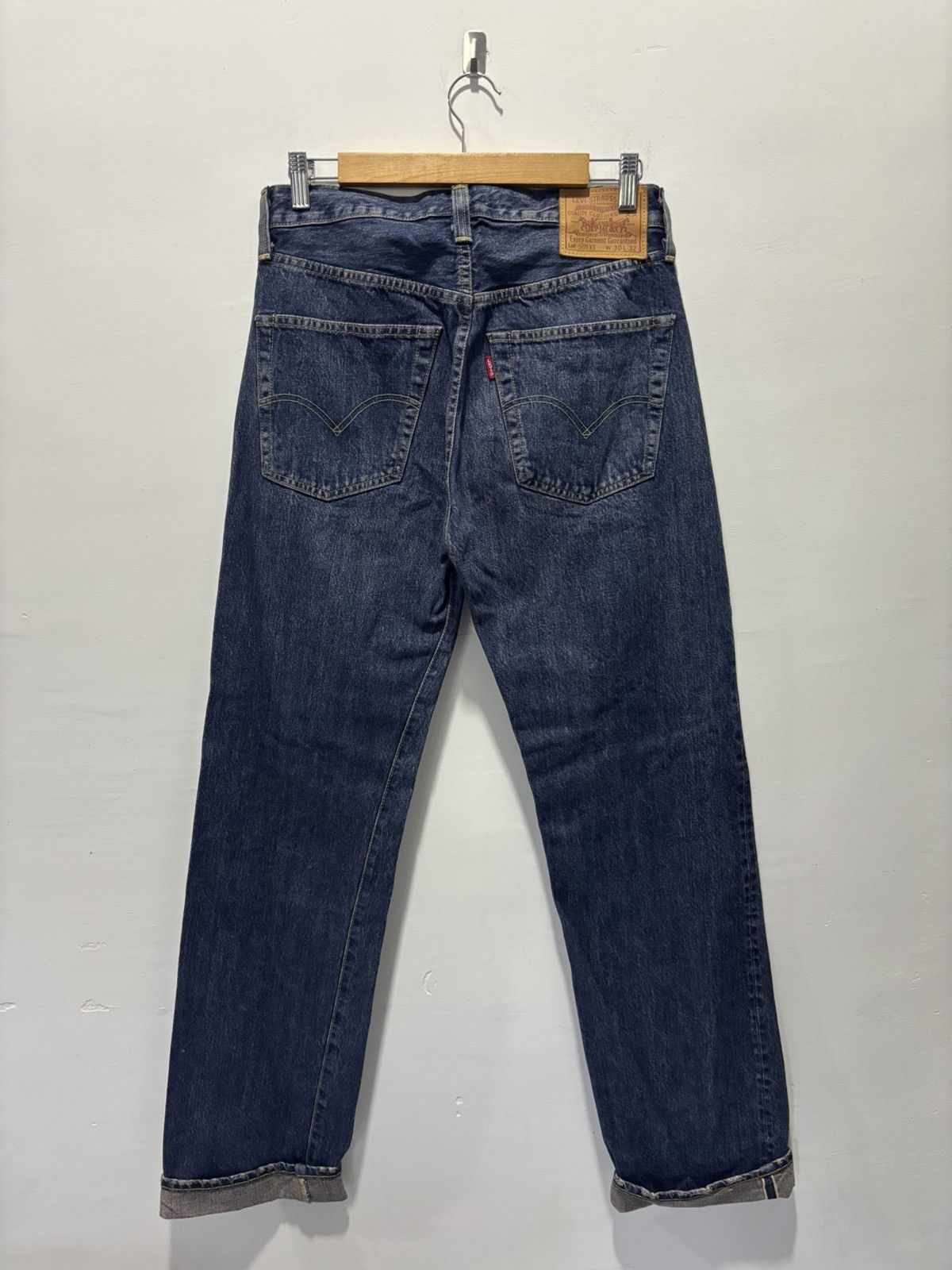 Levi's Levis 501XX Big E Selvedge Jeans Size US 30 / EU 46 - 2 Thumbnail