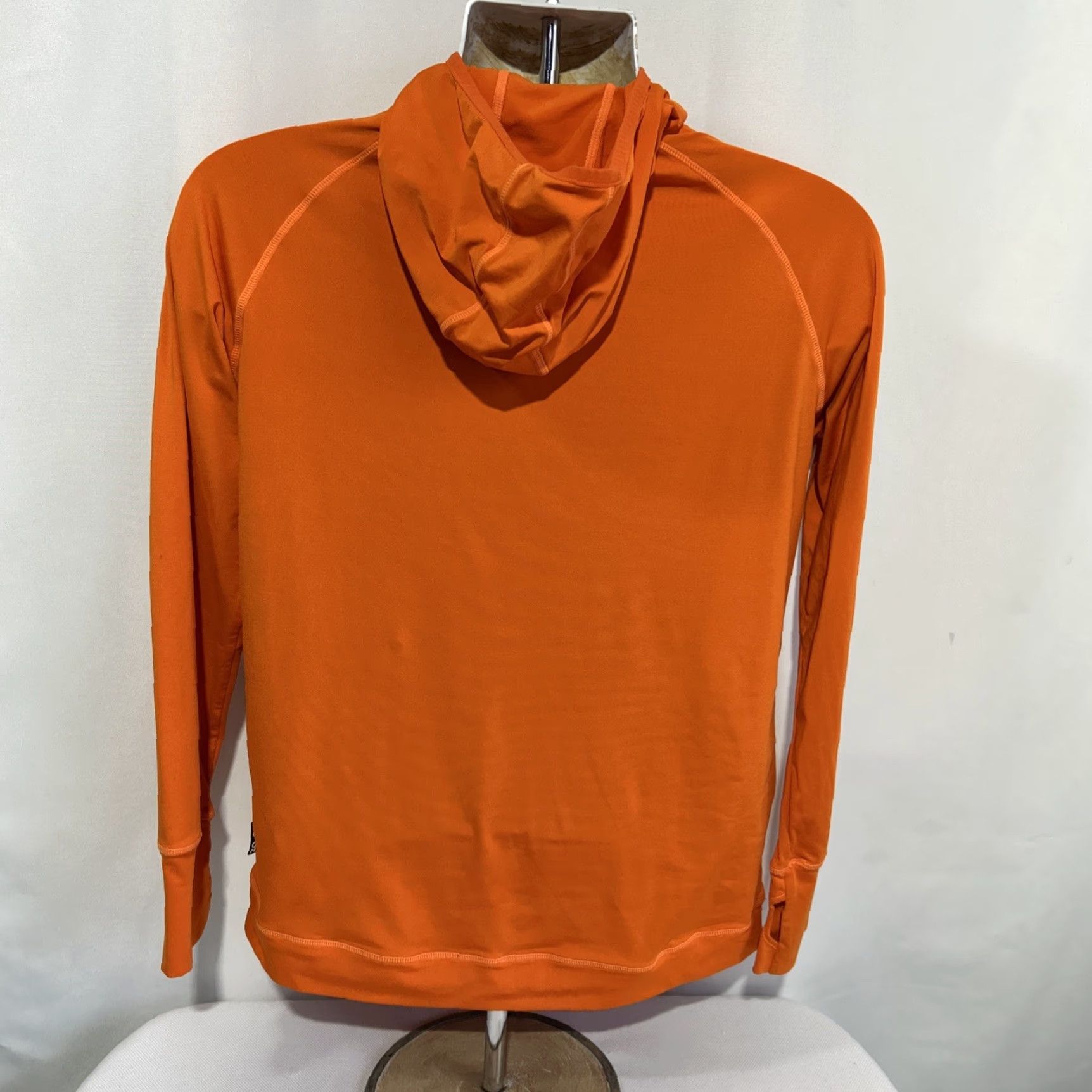 Vintage ZO•ON Iceland Mens Small Orange Hoodie T-Shirt Lightweight Unisex Adults S Long Sleeve 176 Size US S / EU 44-46 / 1 - 4 Thumbnail