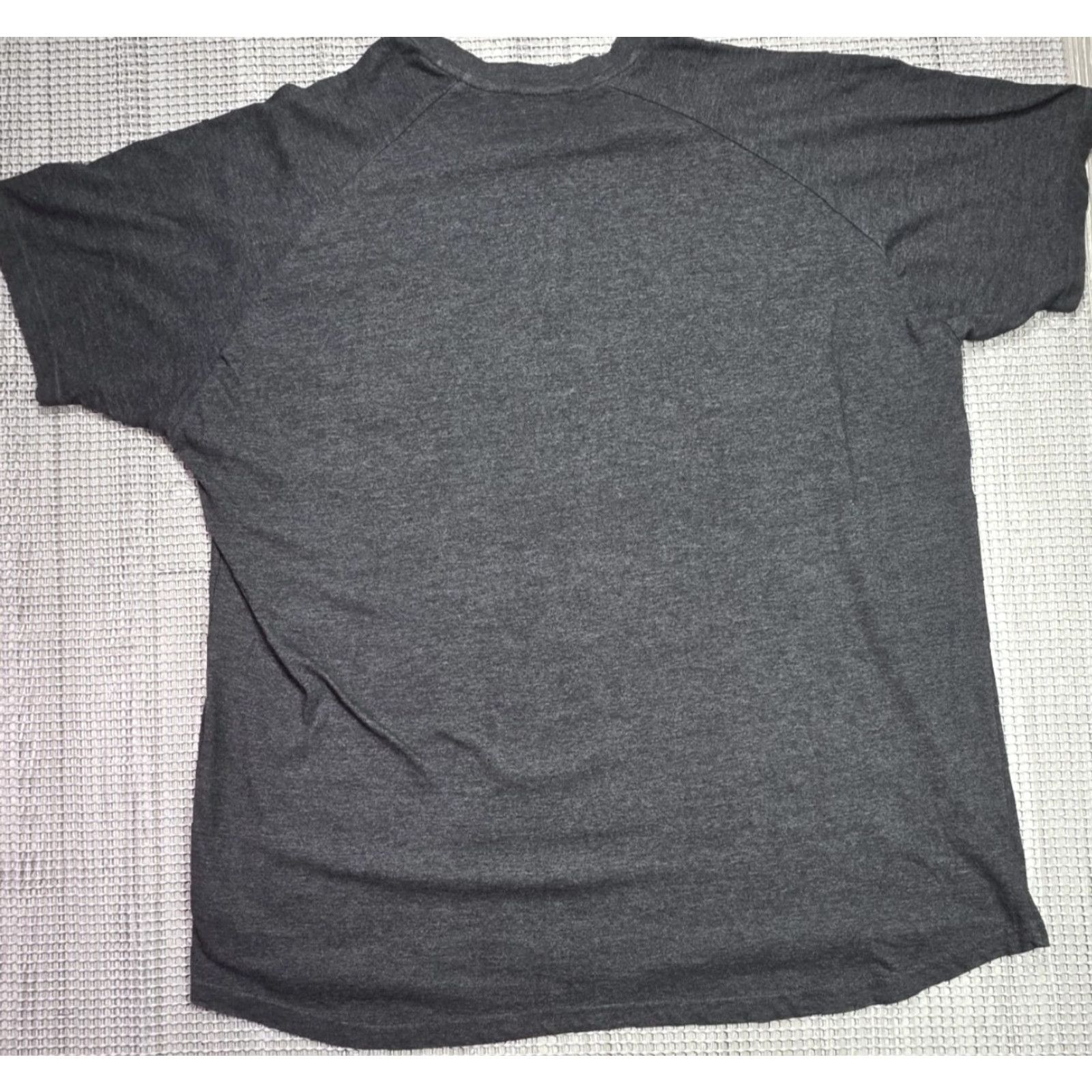 Ariat Ariat Men's Short Sleeve T-Shirt Pocket Gray Cotton 3XL Crew Neck Solid Rebar Size US 39 - 6 Thumbnail