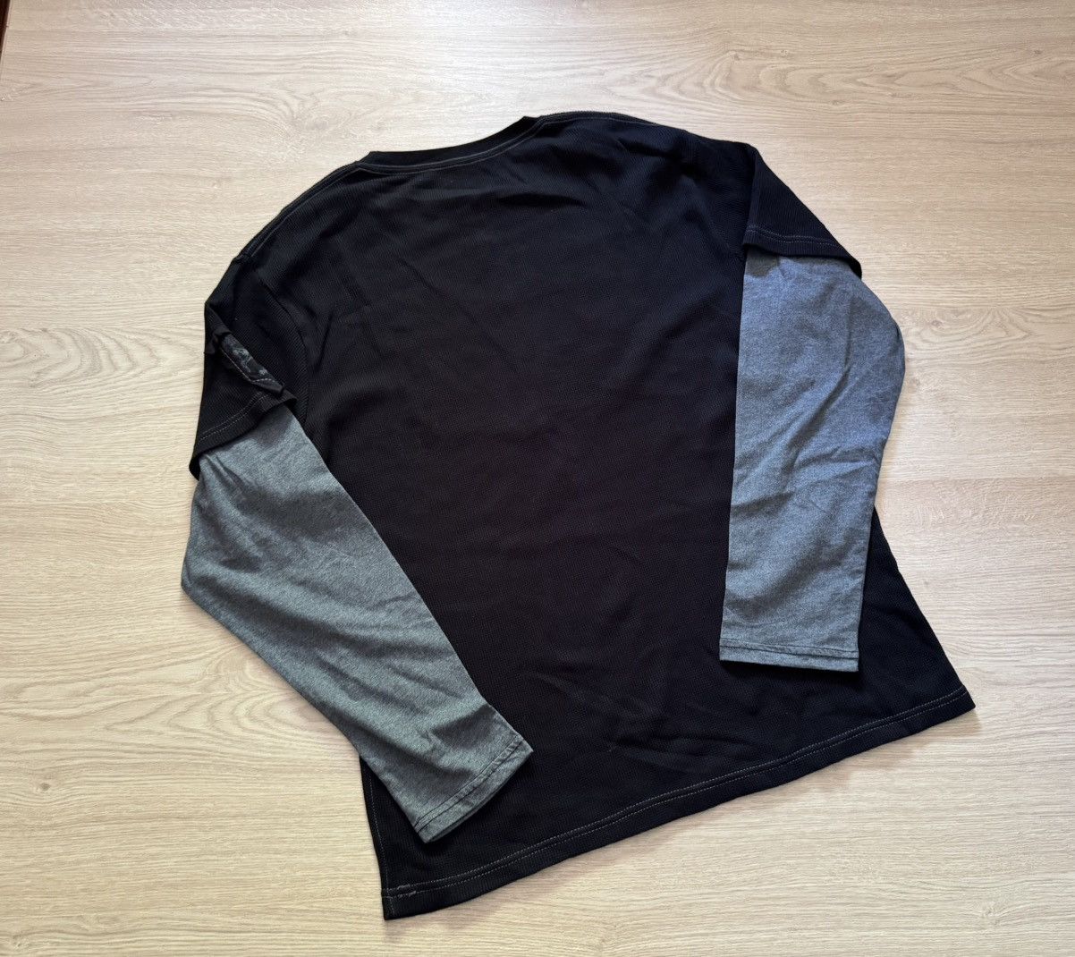 DKNY Vintage 00’s DKNY y2k Avand Garde Japanese Long Sleeve Size US XL / EU 56 / 4 - 5 Thumbnail