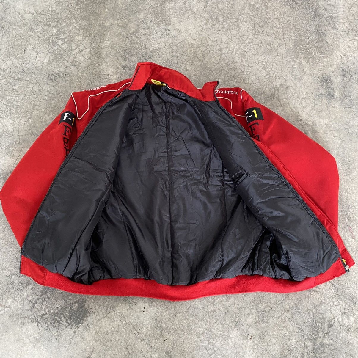 Ferrari Vintage 1996 Ferrari Formula 1 Nice Man Racing Jacket Size US XXL / EU 58 / 5 - 19 Thumbnail