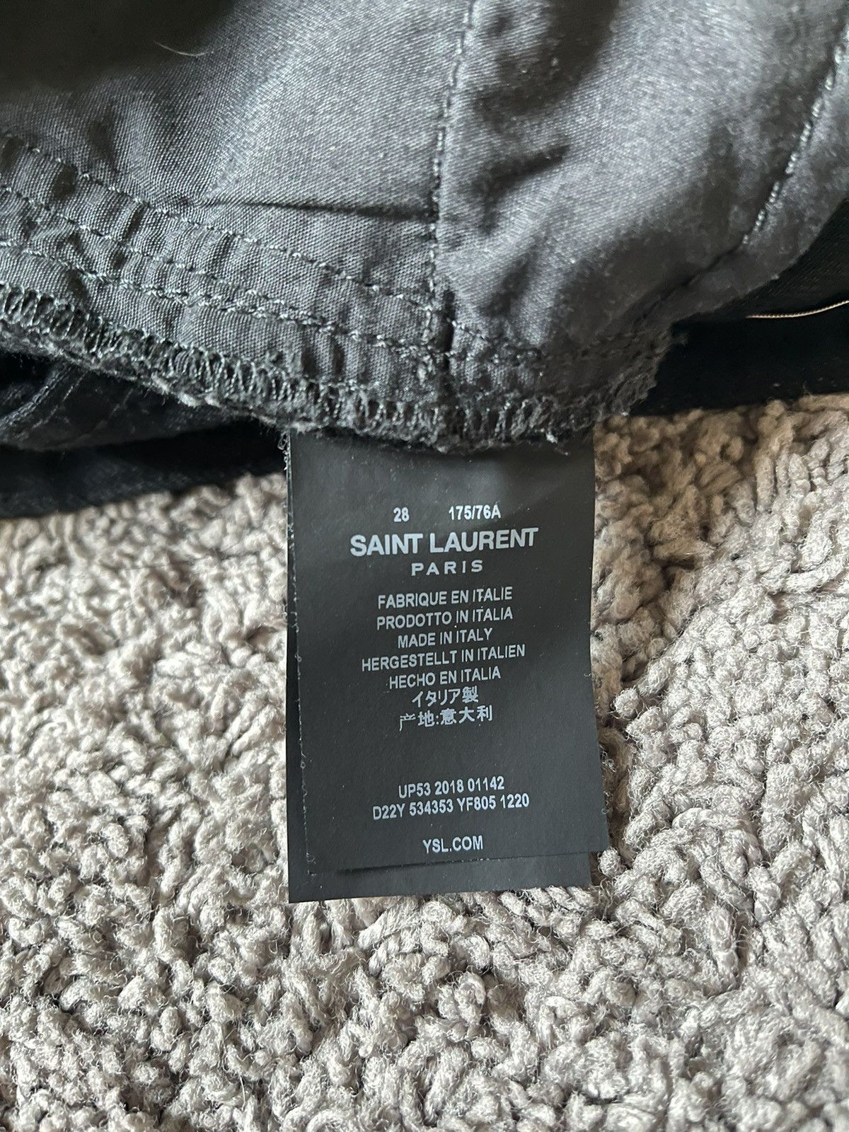 Saint Laurent Paris Saint Laurent D18 Denim Size US 28 / EU 44 - 3 Thumbnail