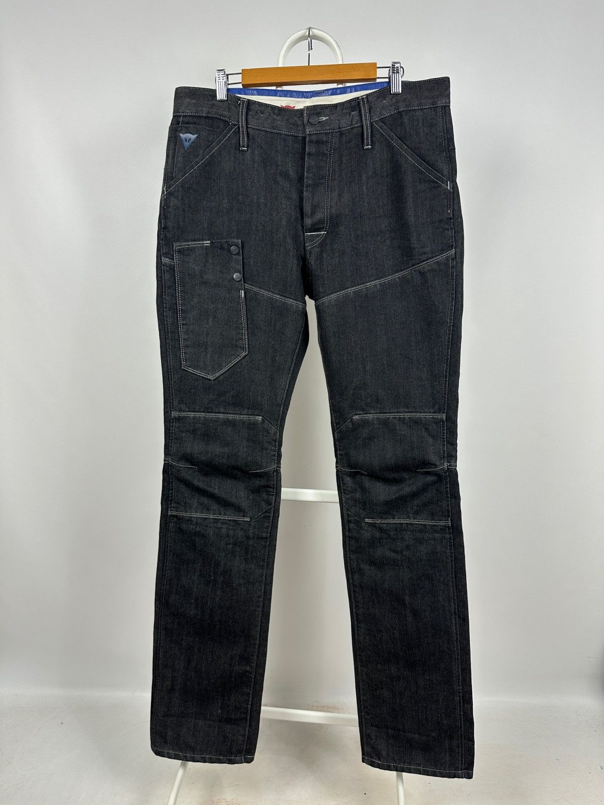 Dainese Dainese D-Tec Motorcycle Biker Denim Jeans Pants Size US 36 / EU 52 - 2 Thumbnail