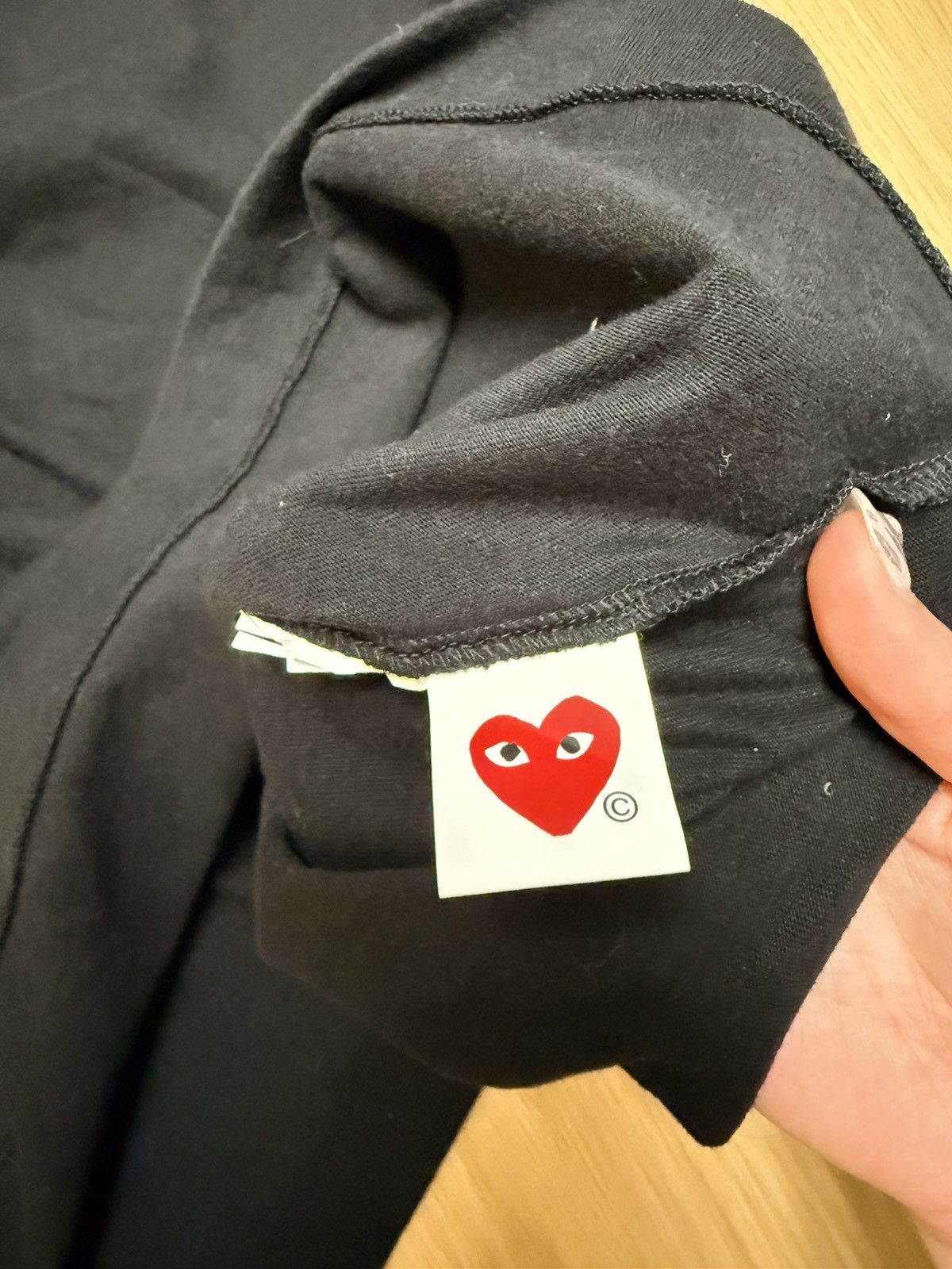 Comme des Garcons PLAY Comme Des Garcons Play patch tshirt size XL/XXL Size US XXL / EU 58 / 5 - 4 Thumbnail