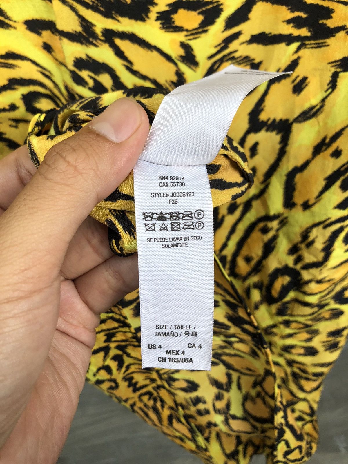 Juicy Couture × Vintage Y2K💥 Juicy Couture Tiger Patern Midi Dress Size S / US 4 / IT 40 - 12 Thumbnail