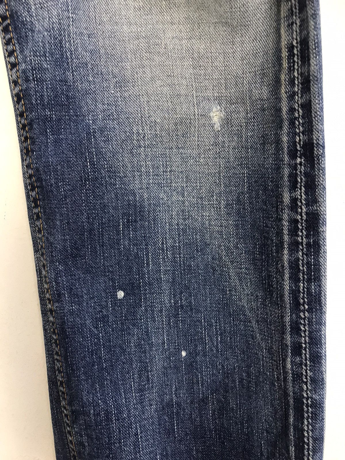 Japanese Brand × Johnbull × Vintage Vintage John Bull Selvedge Workwear Design Denim Jeans Size US 30 / EU 46 - 7 Thumbnail