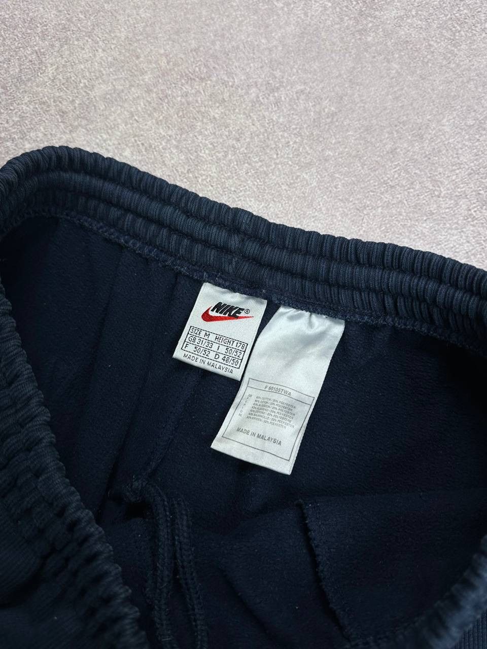 Nike × Vintage Vintage Nike Swoosh Velour Baggy Flared Track Pants Rare M Size US 32 / EU 48 - 3 Thumbnail