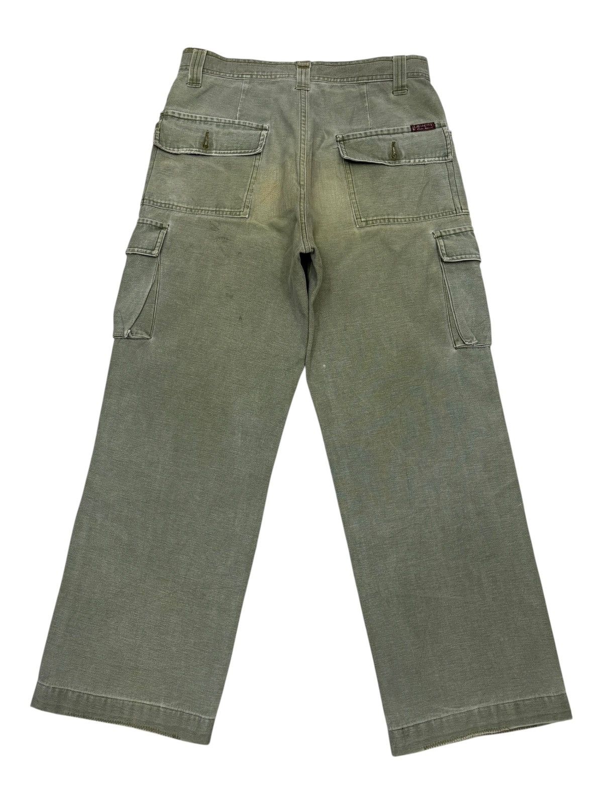 Vintage Vintage US Army Distressed Fatigue Pant Cargo Workwear Size US 29 - 8 Thumbnail