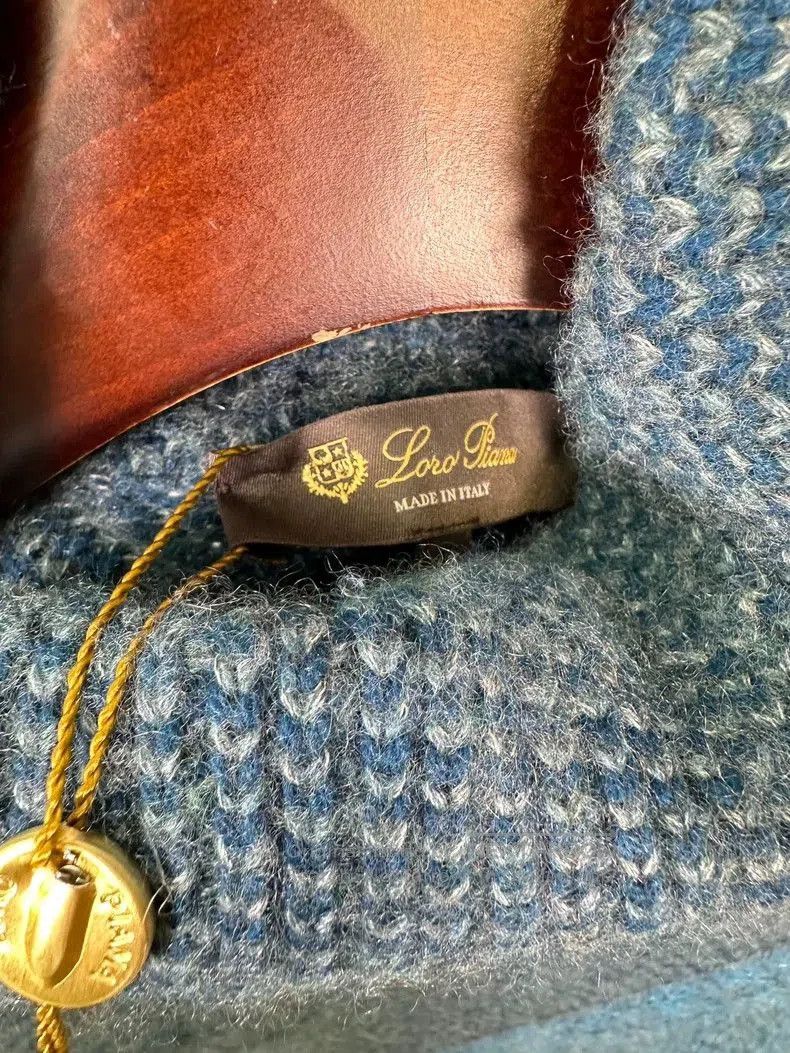 Loro Piana Loro Piana Thick Cashmere Silk Sweater. Size US L / EU 52-54 / 3 - 3 Thumbnail