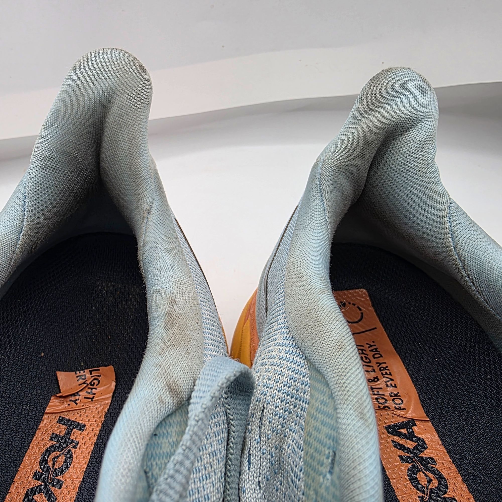 Hoka Hoka One One Clifton 8 Womens Size 8.5B Blue Orange Lightwei Size US 8.5 / IT 38.5 - 7 Thumbnail