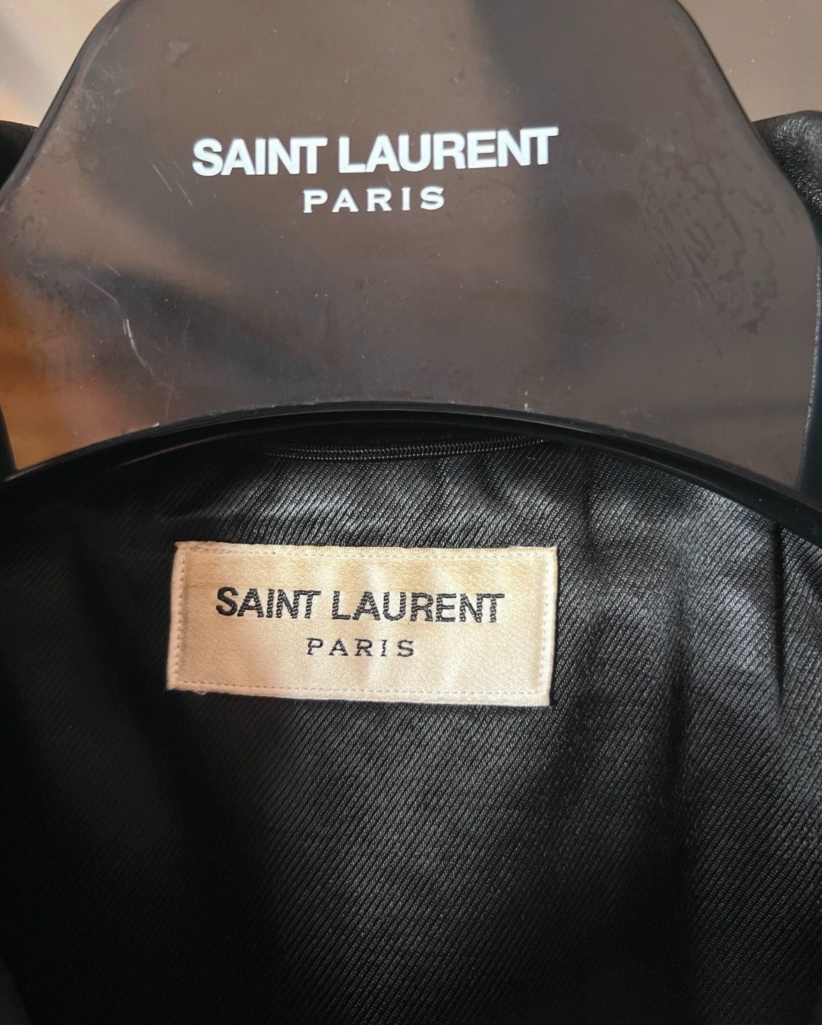 Yves Saint Laurent SAINT LAURENT 16SS L01 Motorcycle Leather Jacket 2502-Nexta Size US M / EU 48-50 / 2 - 3 Thumbnail
