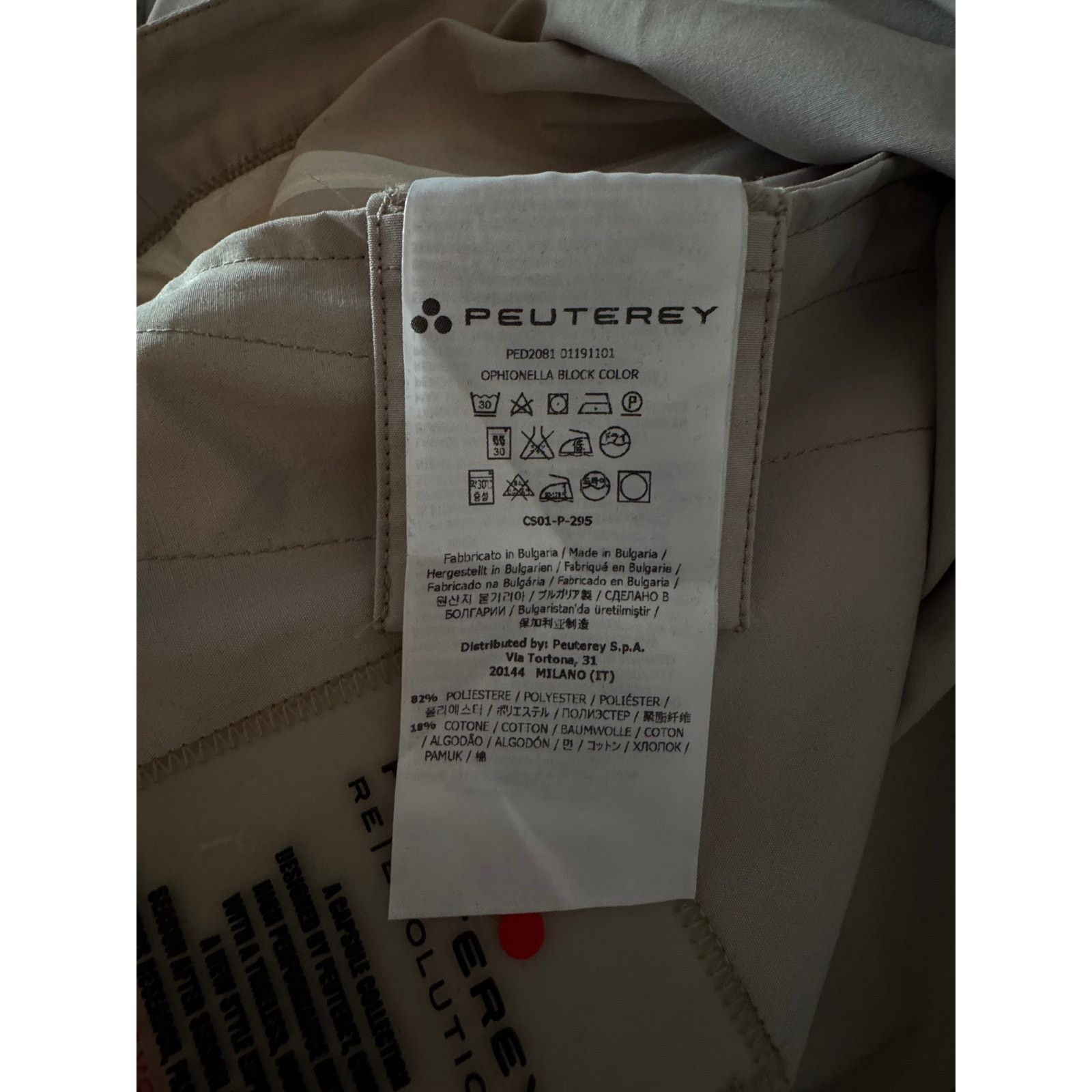 Peuterey Peuterey NWT Ophionella Block Color Jacket Size US M / EU 48-50 / 2 - 8 Thumbnail
