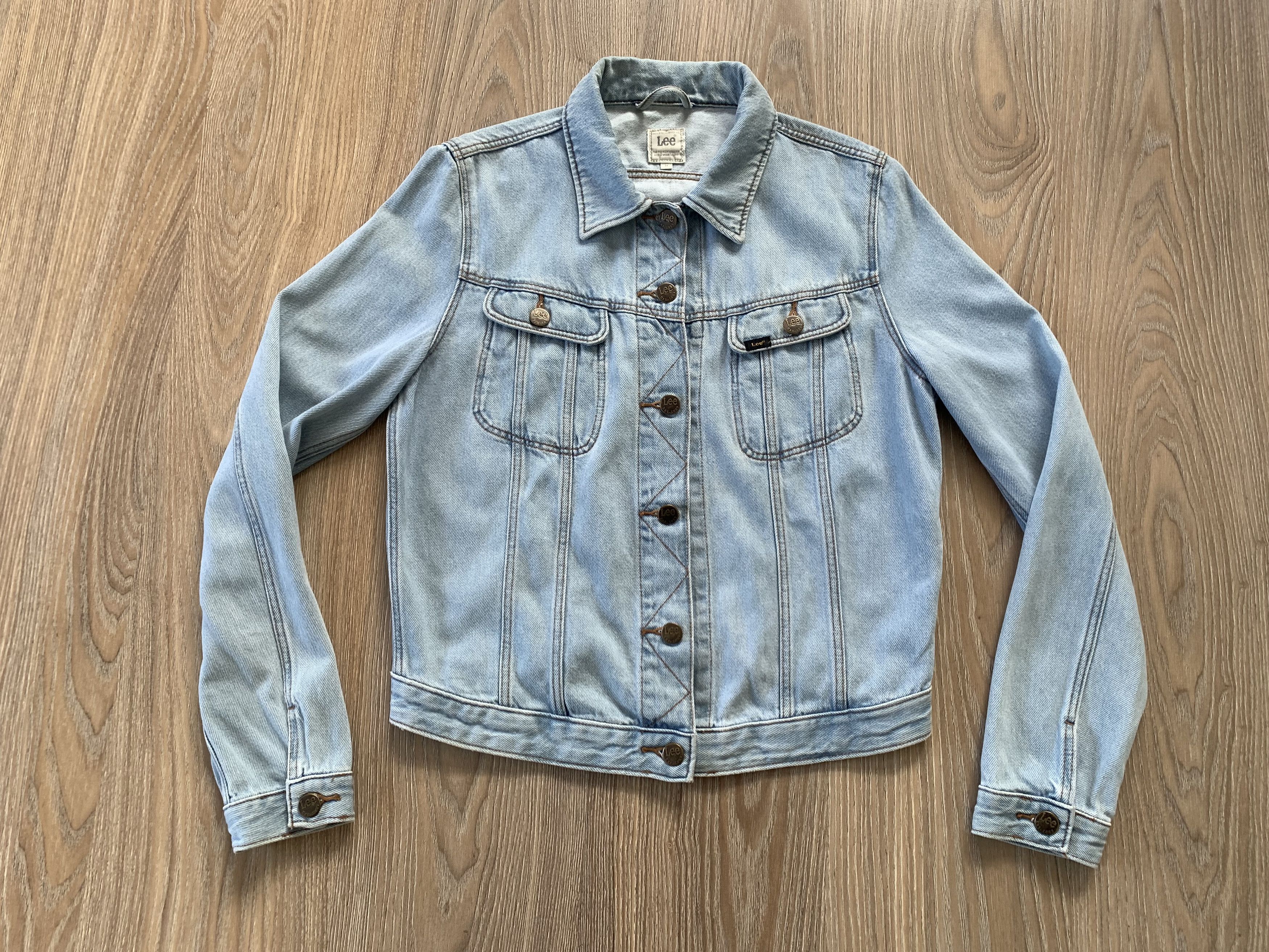 Lee Lee Rider Light Blue Denim Jacket Size US M / EU 48-50 / 2 - 2 Thumbnail