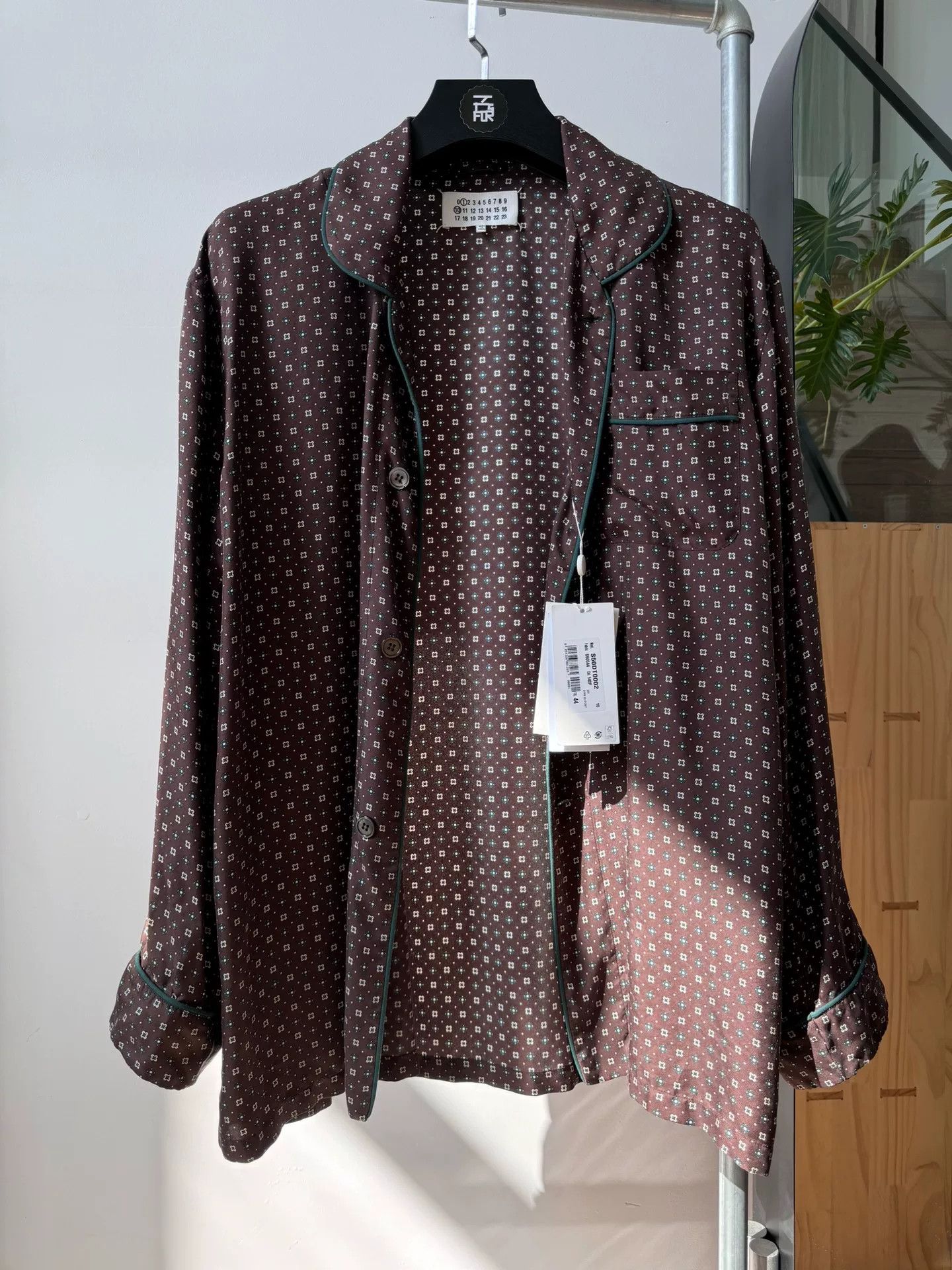 Maison Margiela Maison Margiela Silk Vintage Pajama Shirt Size M / US 6-8 / IT 42-44 - 1 Thumbnail