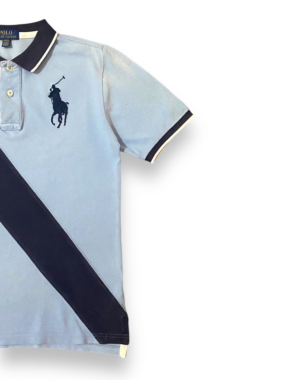 Polo Ralph Lauren POLO RALPH LAUREN STRIPED NO. 2 POLO TEE Size US M / EU 48-50 / 2 - 4 Thumbnail