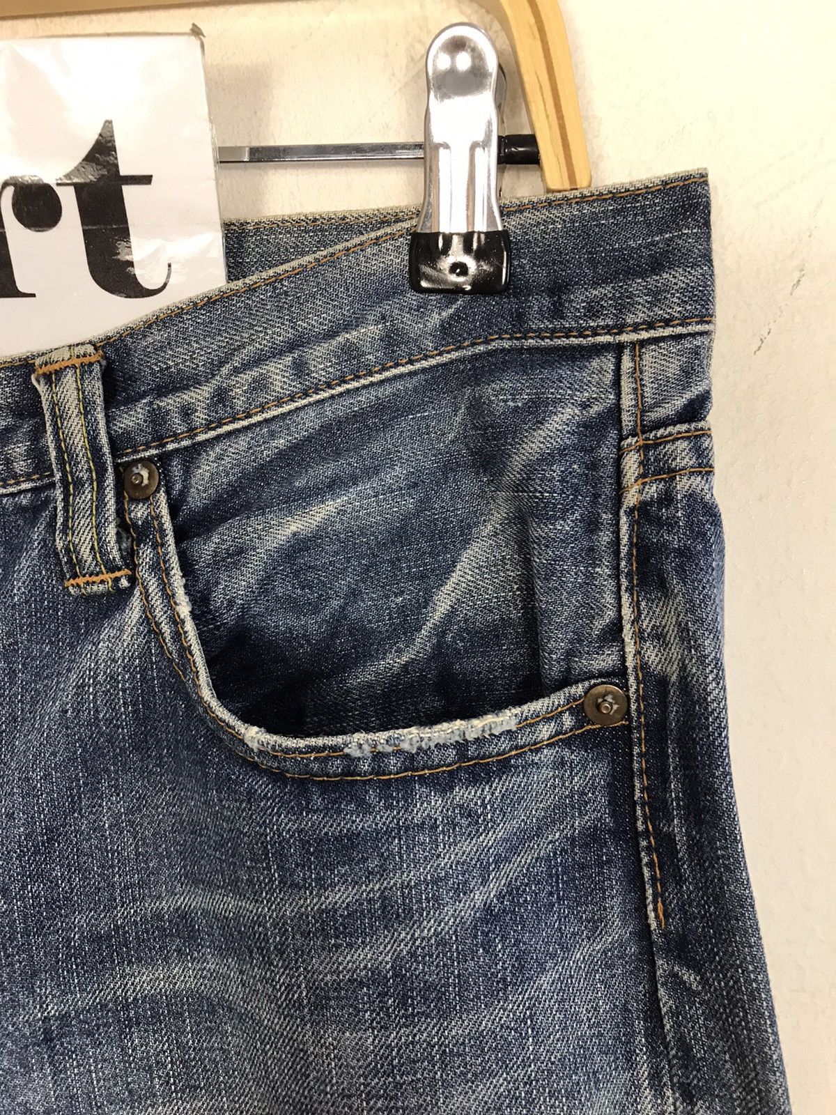 Japanese Brand × Vintage Vintage Totalite Selvedge Short Pants Design Style Size US 32 / EU 48 - 6 Thumbnail