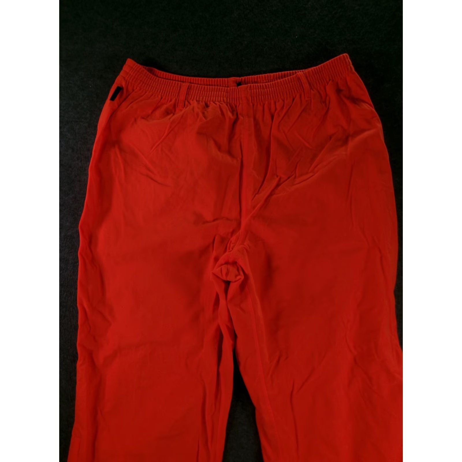 Vintage Columbia Pants Mens XL Orange Packable Elastic Waist Zip Pocket Outdoor Hiking Size US 36 / EU 52 - 2 Thumbnail