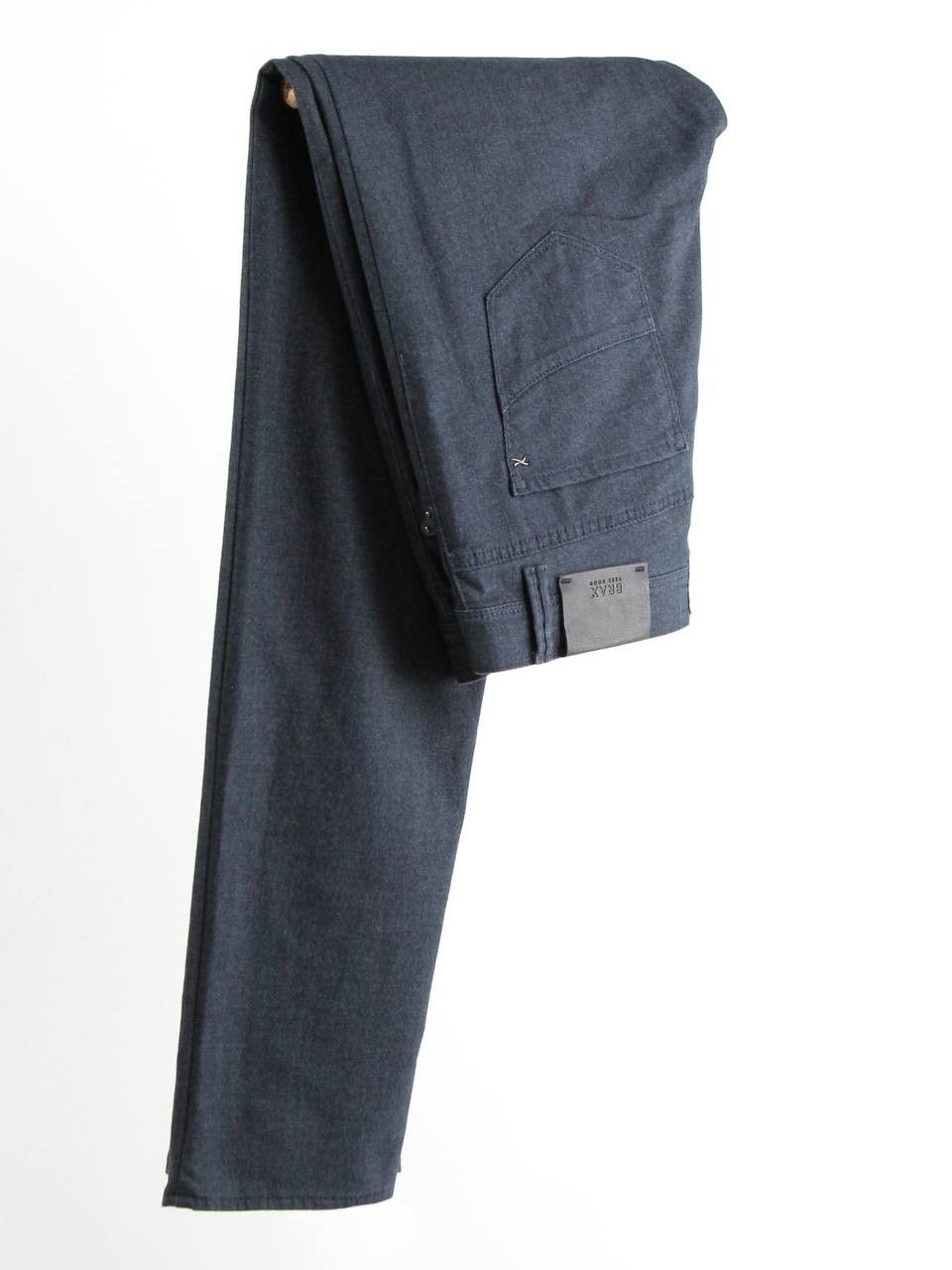 BRAX BRAX Knitted blue pants Straight Size US 34 / EU 50 - 1 Thumbnail