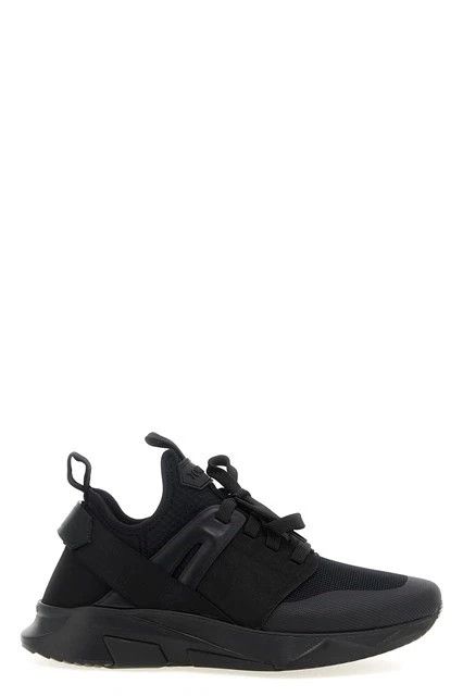 Tom Ford TOM FORD Jago Black Sneakers New & Authentic Size US 5.5 / EU 38 - 1 Thumbnail