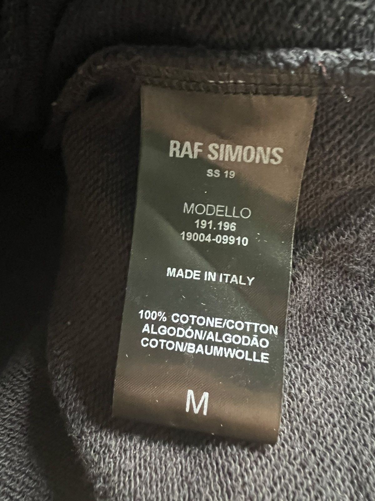 Raf Simons Clubbers Sleeveless Hoodie Size US M / EU 48-50 / 2 - 4 Thumbnail