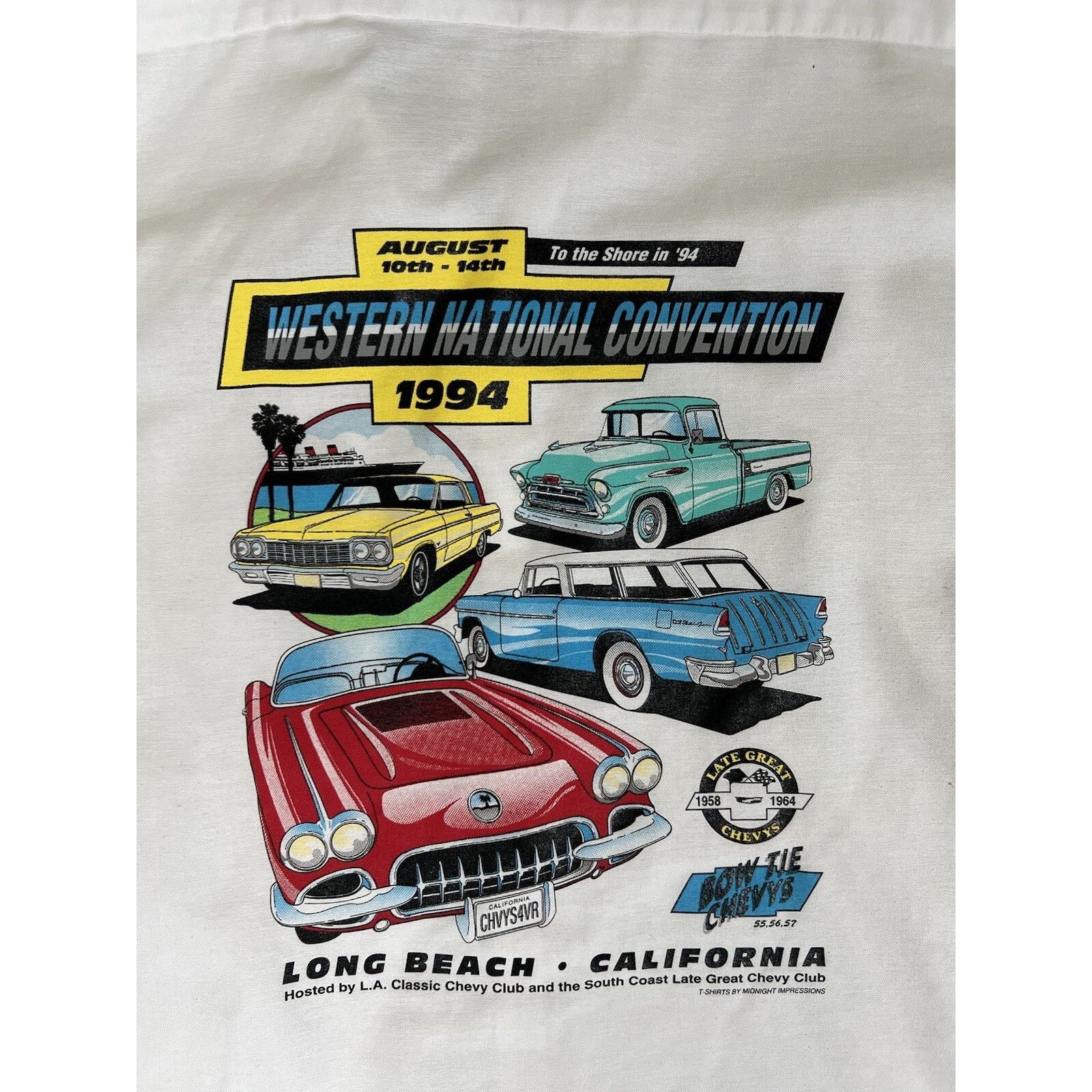 Other Vintage The Heartbeat Of America Shirt Long Beach Car Show 1 Size US XXL / EU 58 / 5 - 9 Thumbnail