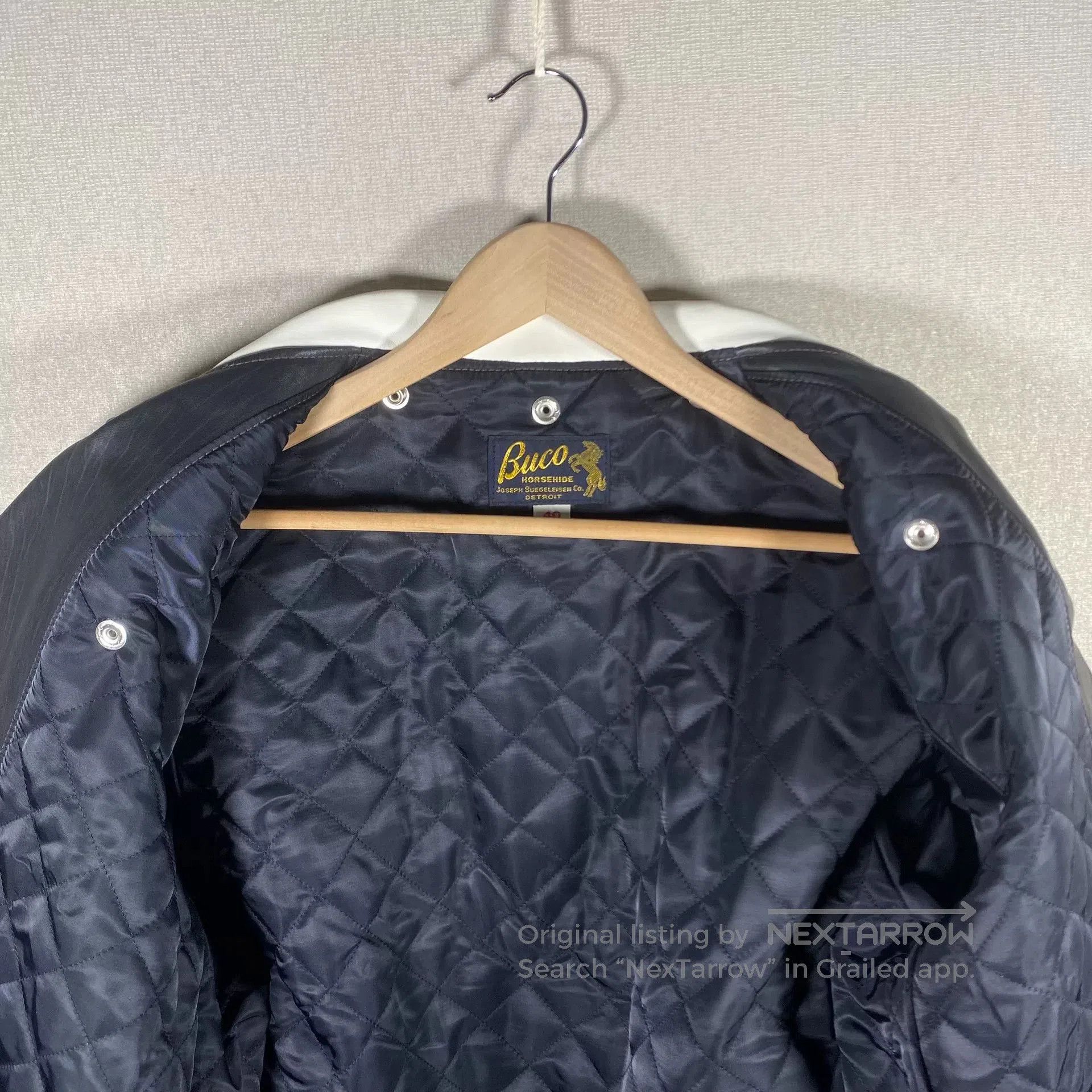 The Real McCoy's The Real McCoys BUCO J-24 Color Block Leather Jacket. Size US M / EU 48-50 / 2 - 5 Thumbnail