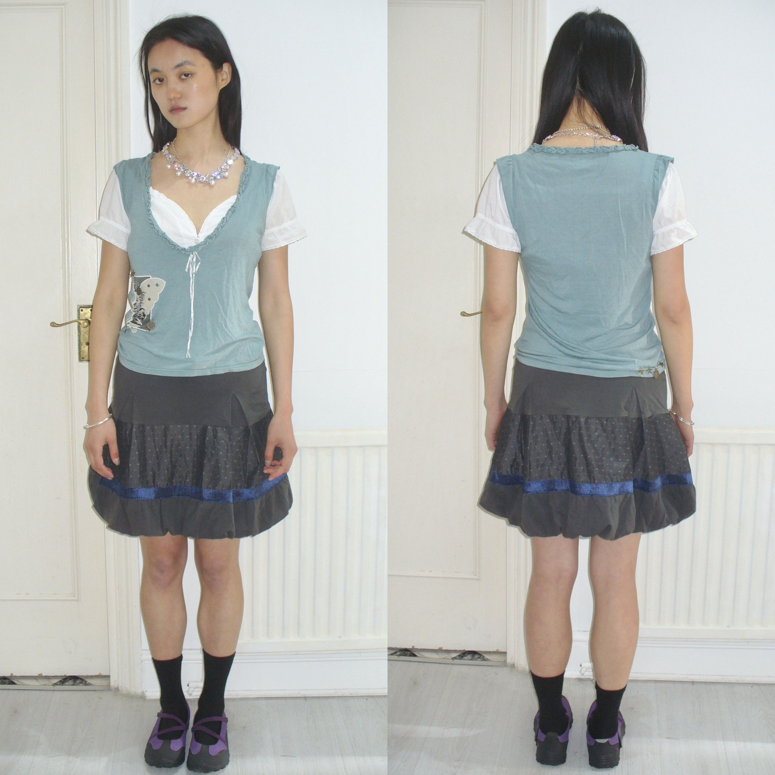 Marithe + Francois Girbaud Marithe Francois Girbaud 2000s balloon skirt Size 27" / US 4 / IT 40 - 2 Thumbnail