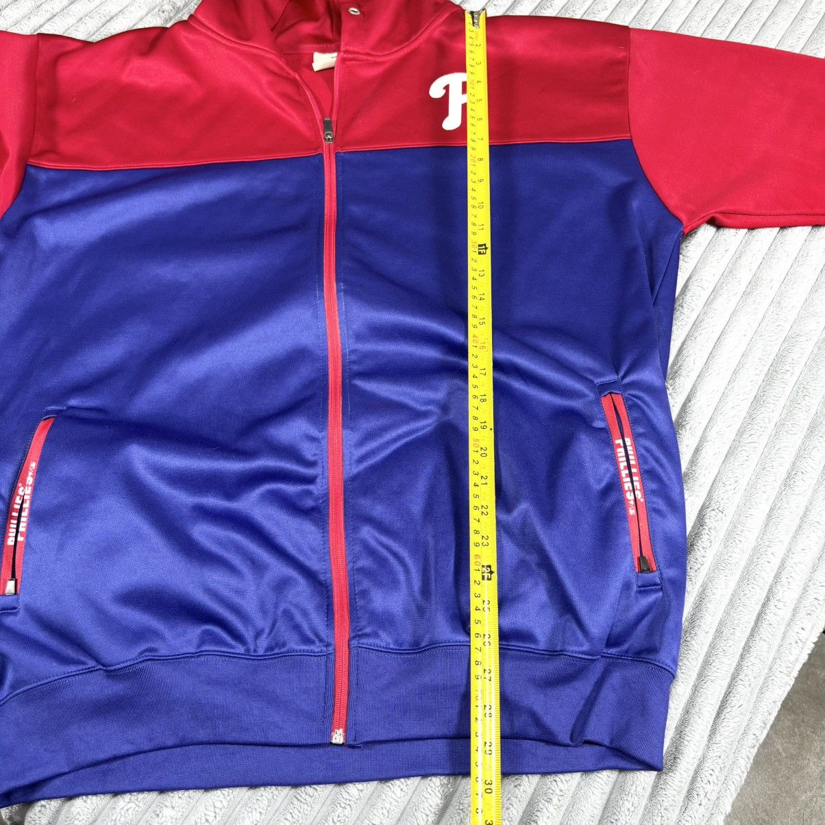 Other Fanatics Philadelphia Phillies Big/Tall Yoke Full-Zip Hoodie Size US XXL / EU 58 / 5 - 6 Thumbnail