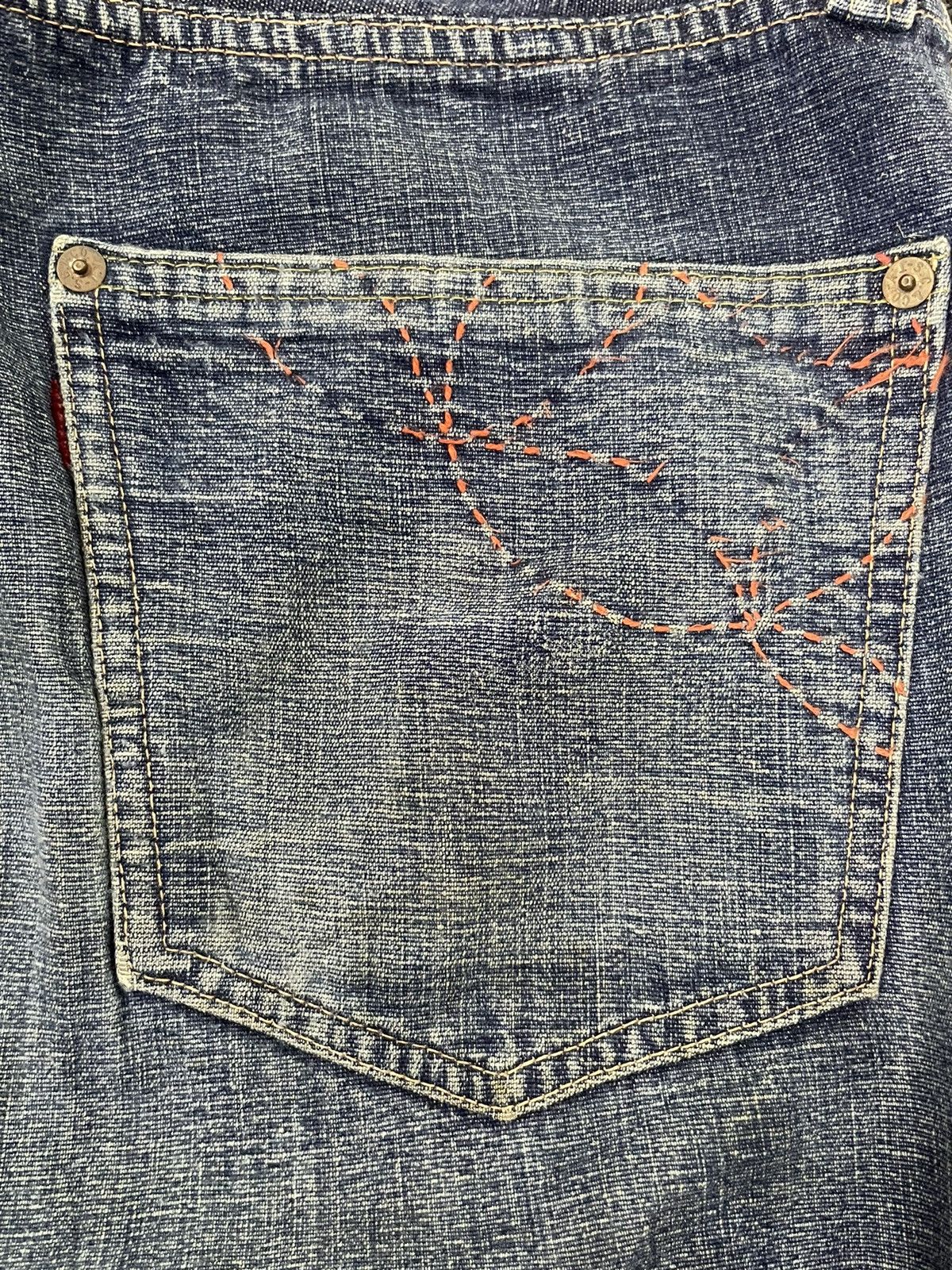 Sugar Cane Vintage Sugarcane Okinawa Selvedge Distresed Denim Size US 32 / EU 48 - 17 Thumbnail
