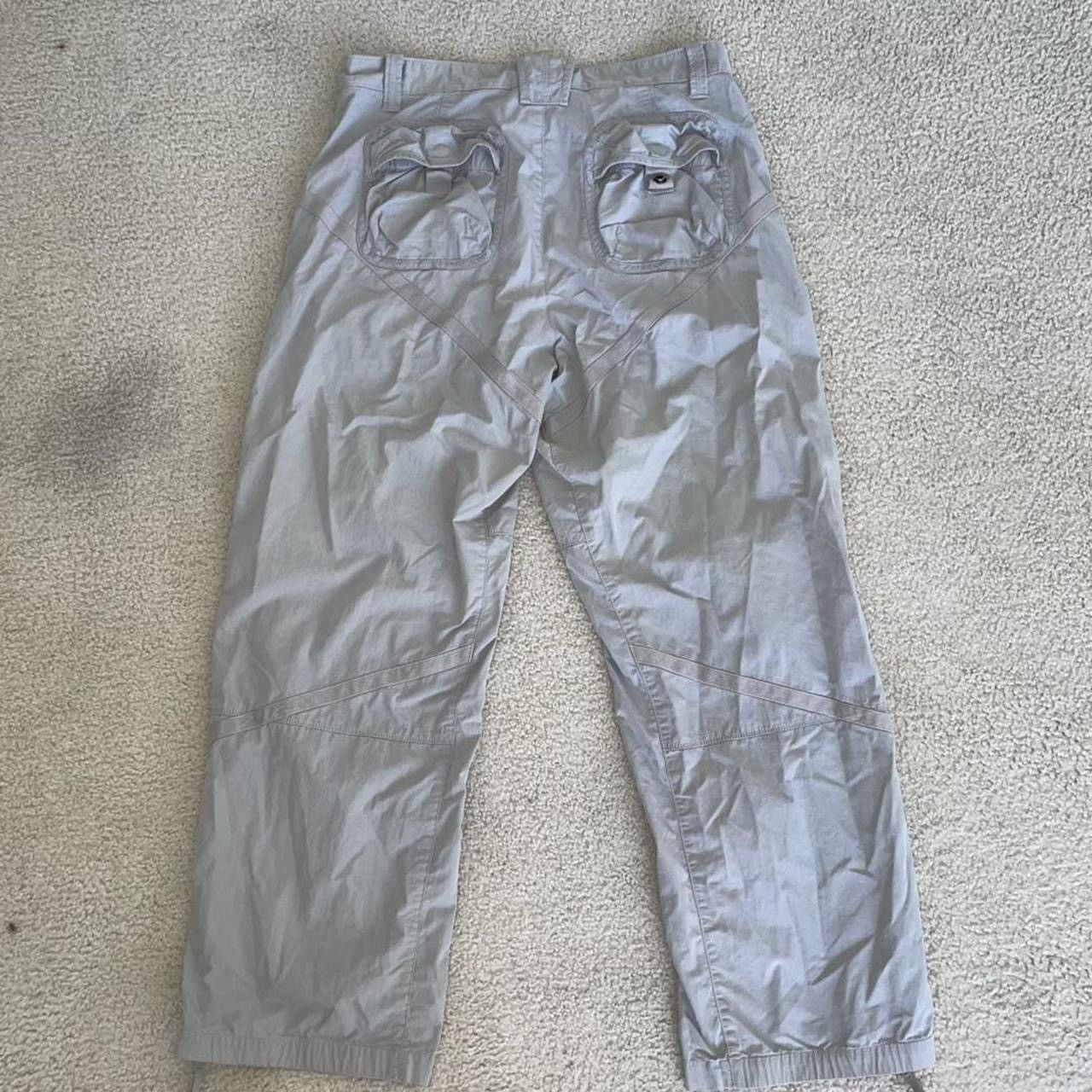 Gap Vintage Gap grey utility cargo pants 33 x 30 Size US 30 / EU 46 - 3 Thumbnail