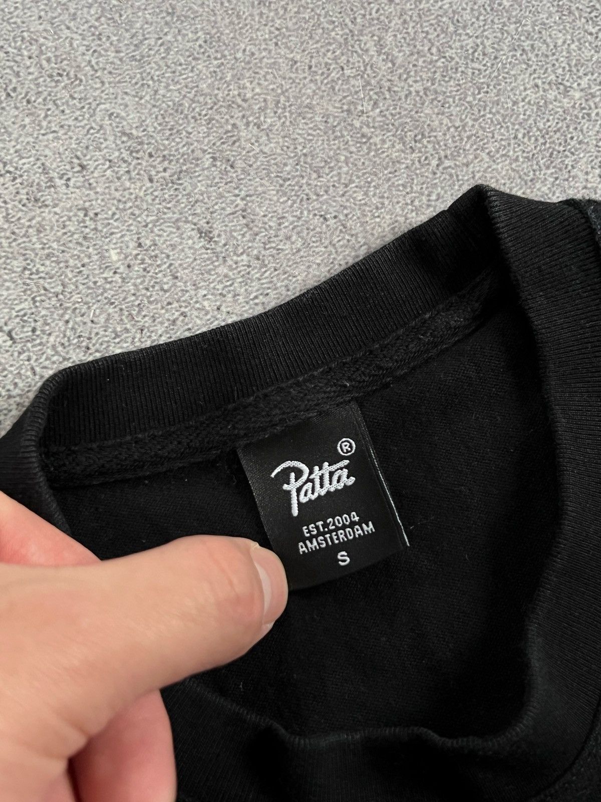 Patta Patta Clothing Amsterdam T Shirt Big Logo Size S Black Tee Size US S / EU 44-46 / 1 - 7 Thumbnail