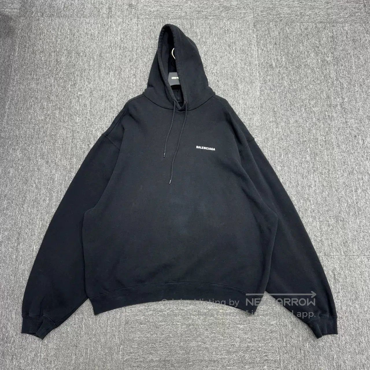 Balenciaga Balenciaga Logo Print Hoodie. Size US S / EU 44-46 / 1 - 1 Thumbnail
