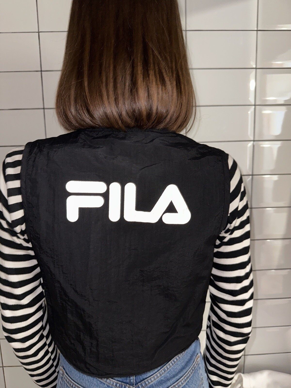 Fila Fila Nylon Rave Vest Black Pockets Festival Multipocket Size XS / US 0-2 / IT 36-38 - 5 Thumbnail