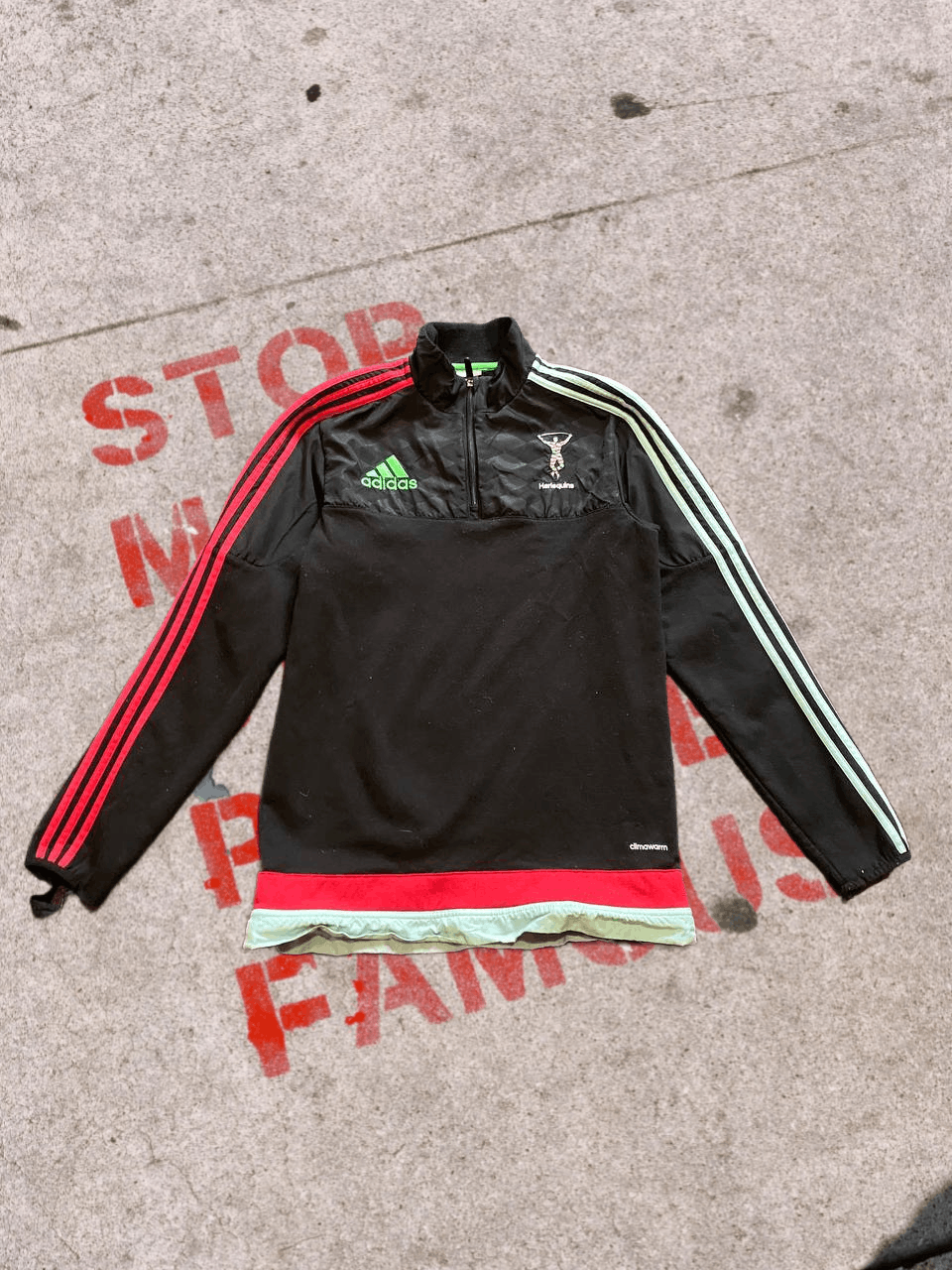 Adidas HARLEQUINS RUGBY UNION TRAINING TOP ADIDAS Size US M / EU 48-50 / 2 - 1 Thumbnail