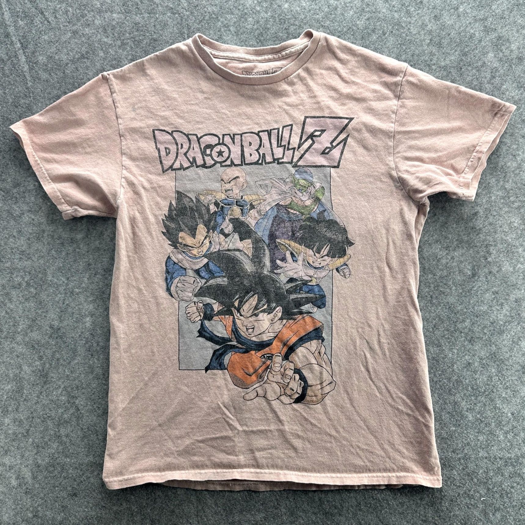 Vintage Dragon Ball Z Shirt Mens M Pink Anime Goku Vegeta Piccolo Crew Tee Graphic Size US M / EU 48-50 / 2 - 2 Thumbnail