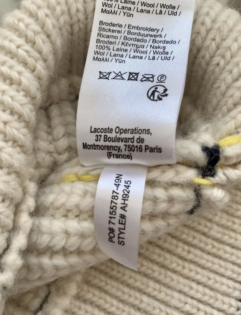 Lacoste Lacoste FW 19/20 Runway knit Size US M / EU 48-50 / 2 - 5 Thumbnail