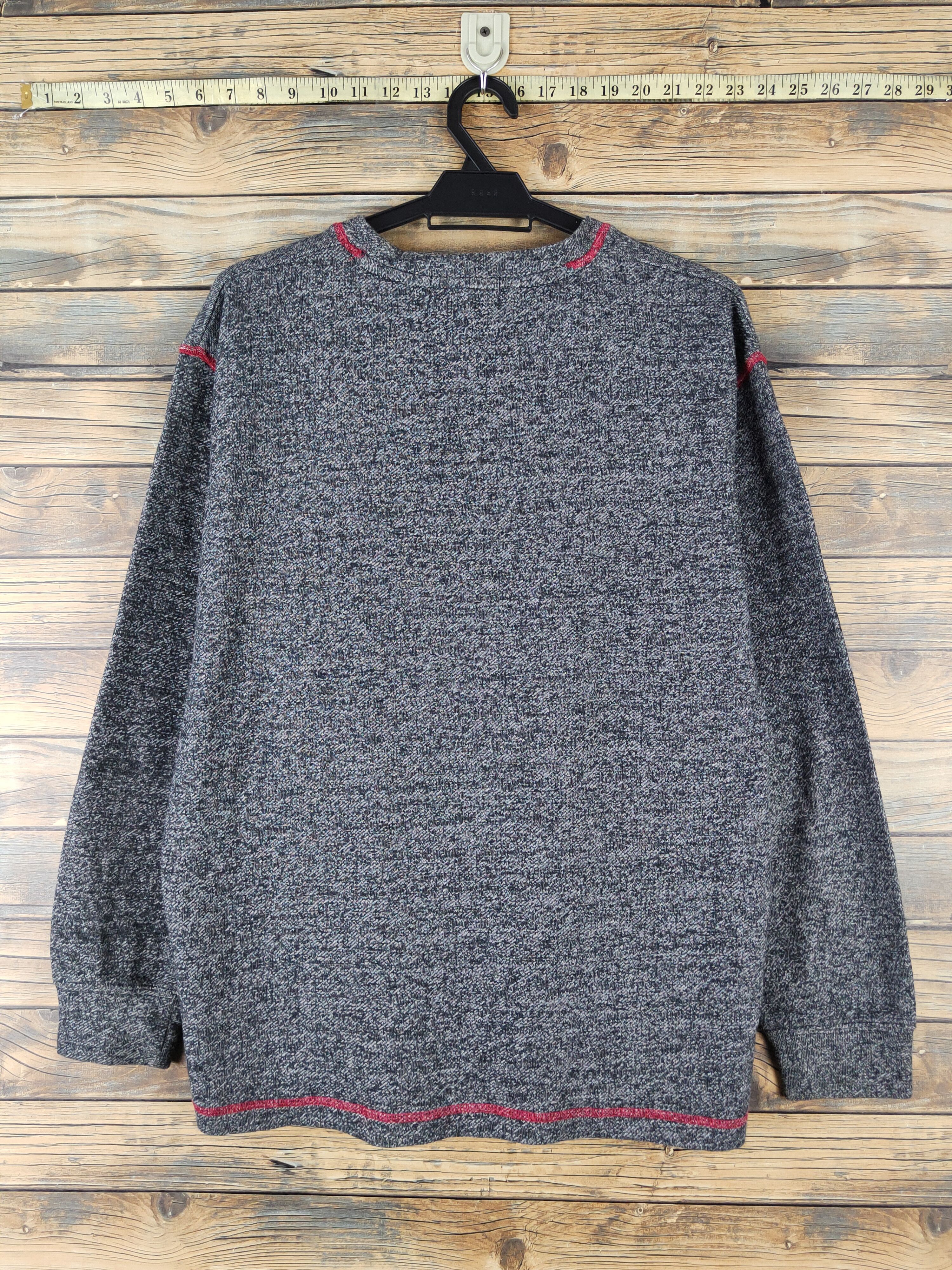 Airwalk × Vintage DL Airwalk Black Knitwear Sweatshirts #437 Size US L / EU 52-54 / 3 - 8 Thumbnail