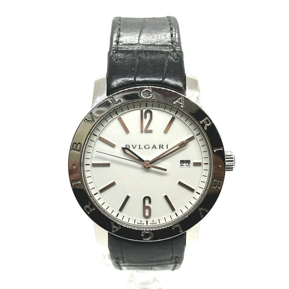 Bvlgari Bvlgari Bb41Wsld Bulgari Self-Winding Date Wristwatch Ss Men Silver Size ONE SIZE - 1 Thumbnail