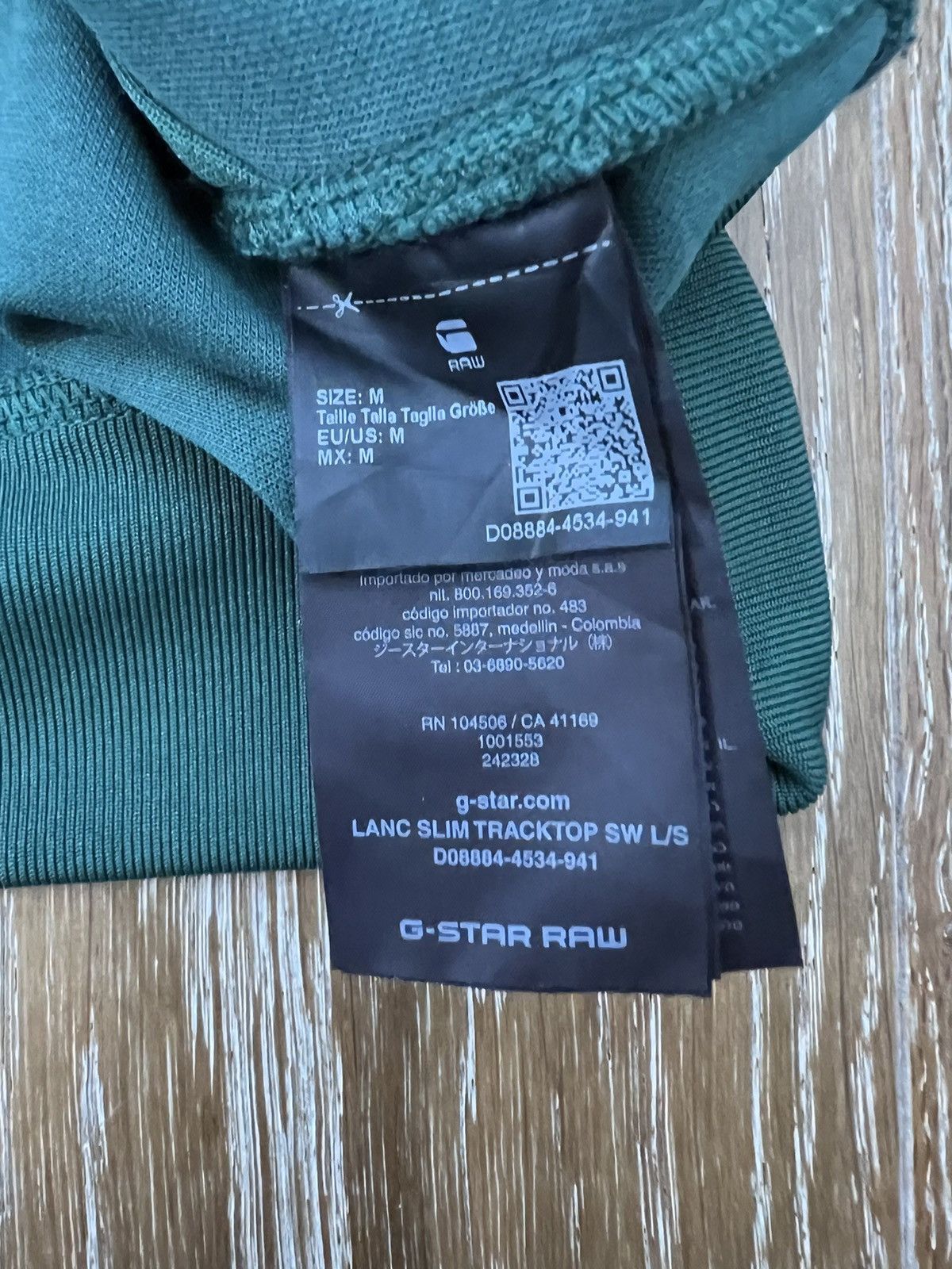 G-Star G star raw lanc slim tracktop sw ls Size US M / EU 48-50 / 2 - 4 Thumbnail