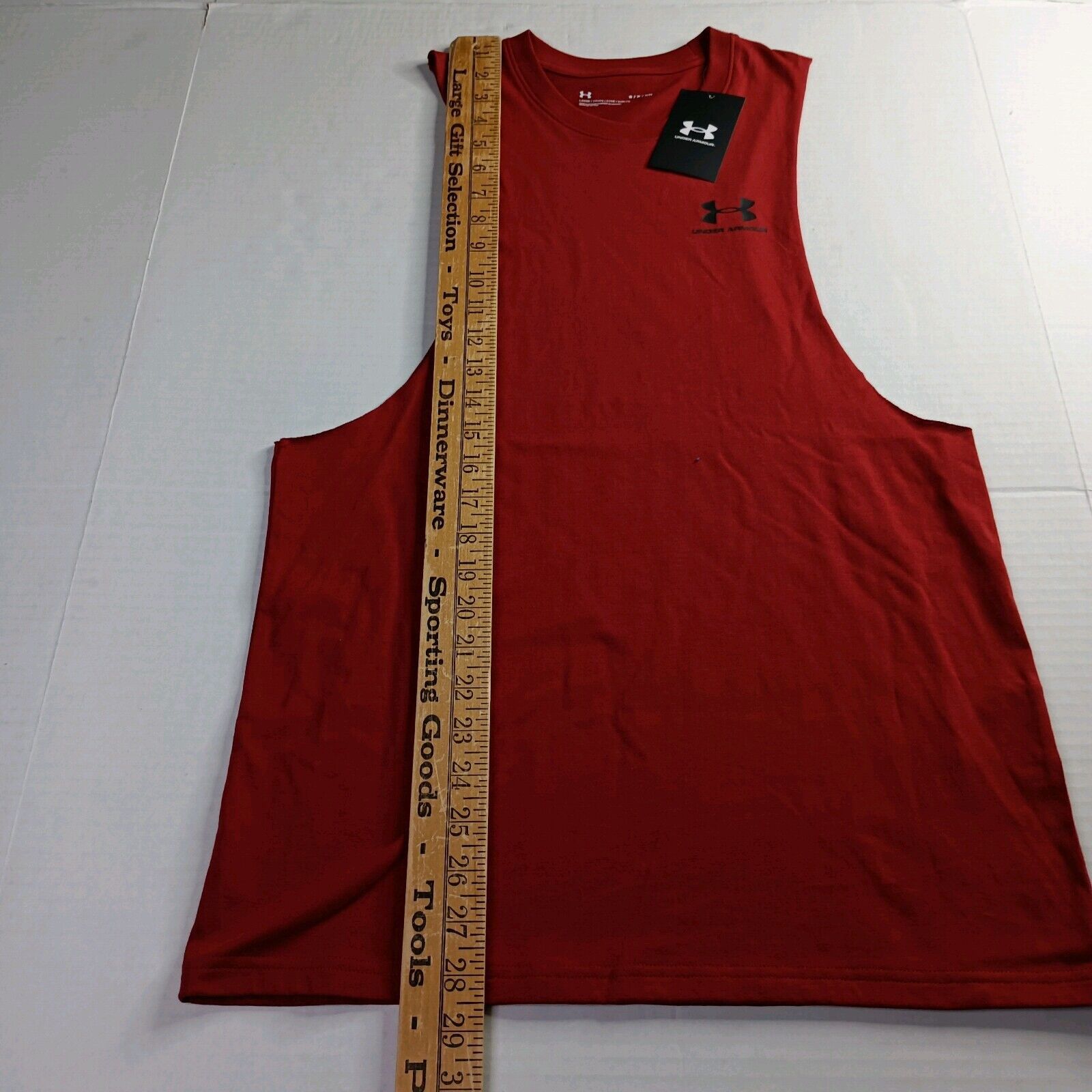 Under Armour Under Armour Tank Top Men's S Small Rust Brown Cut Off Loose Size US S / EU 44-46 / 1 - 5 Thumbnail