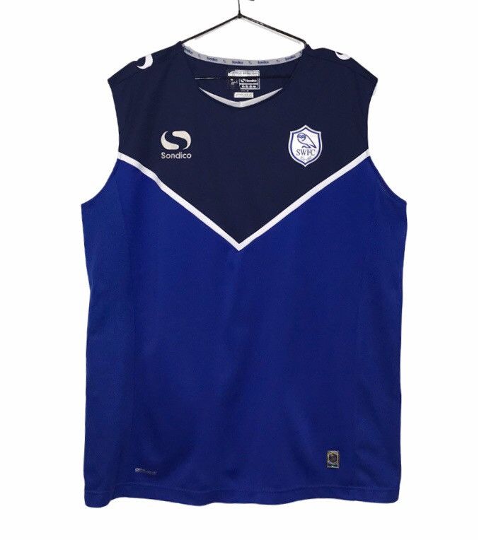 Adidas Sheffield Wednesday 2015-16 Tank Top Soccer Jersey Size US XL / EU 56 / 4 - 1 Thumbnail